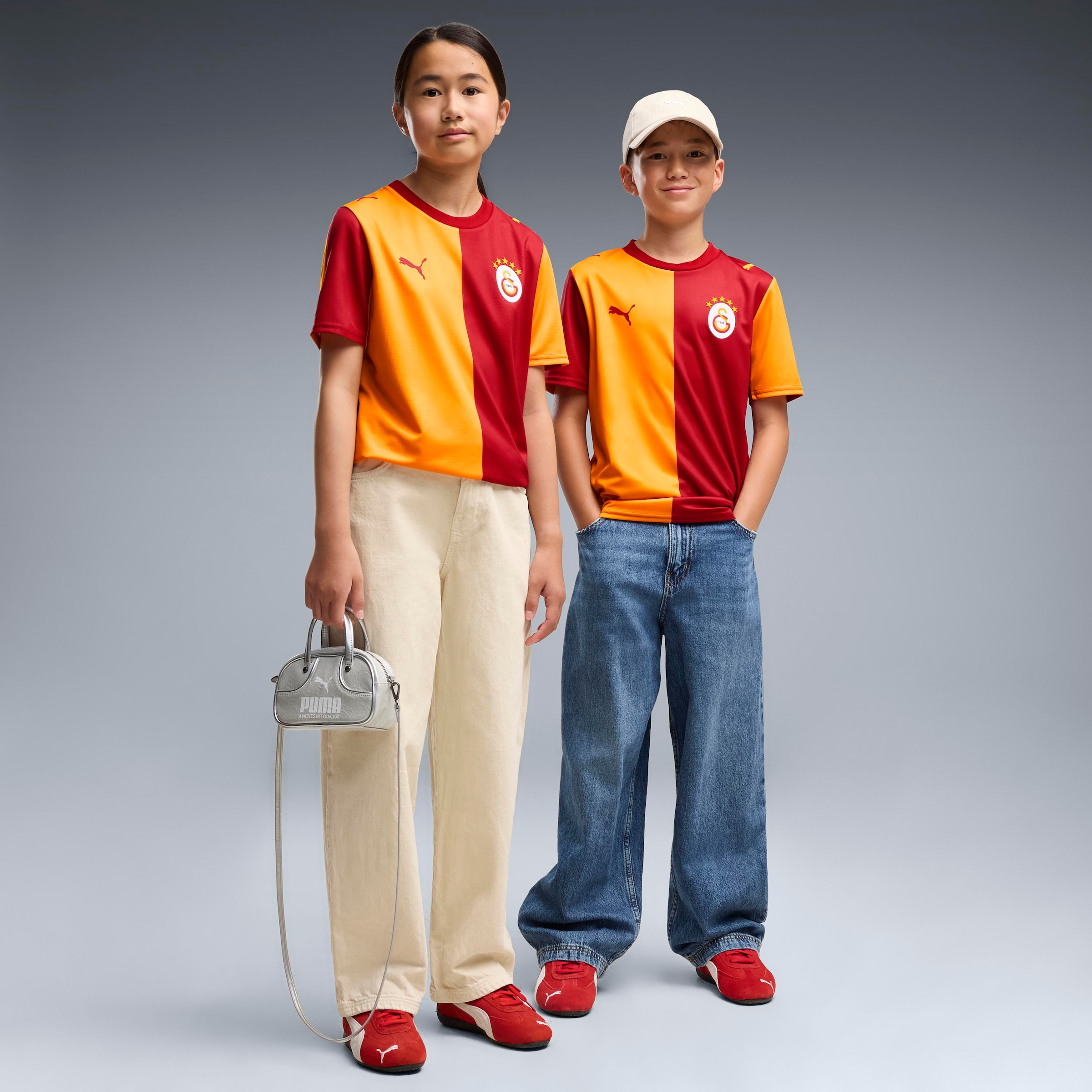 PUMA Maillot de foot »GSK HOME JERSEY REPLICA JR« pour enfants, pour activités sportives, sensation de légèreté