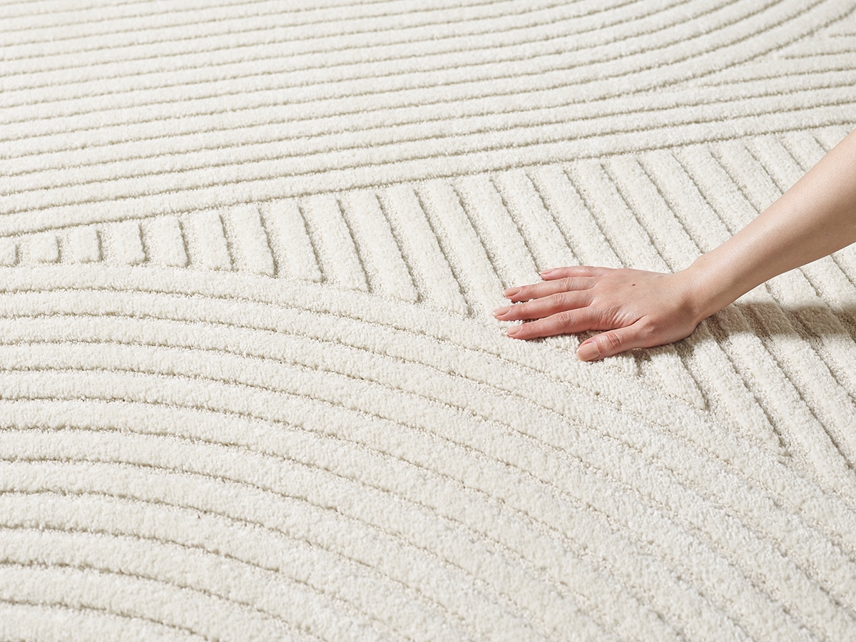 the carpet Tapis »Everest« Rectangulaire 14 mm Höhe moderner Wohnzimmer Teppich hohe Flordichte