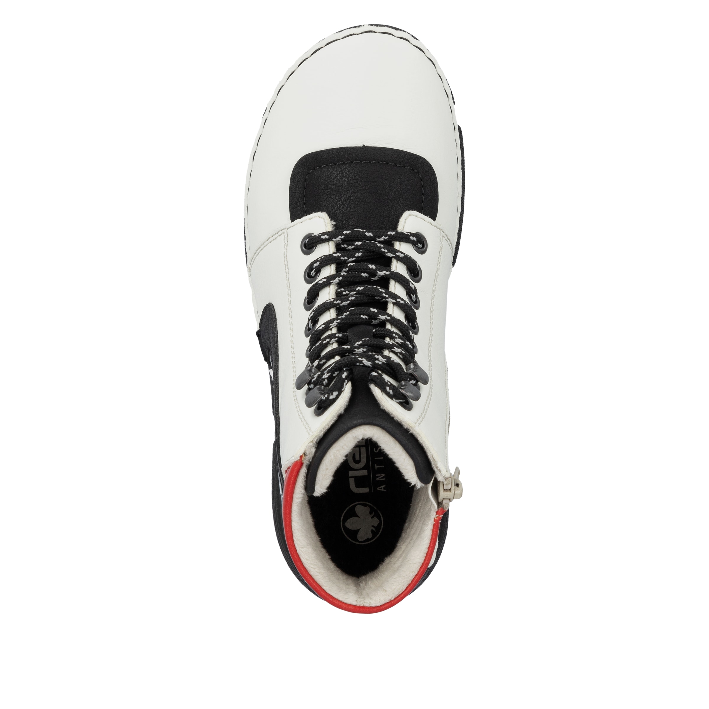 Rieker Sneakerboots  Schnürboots, Schnürstiefelette mit zusätzlichem Innenreissverschluss