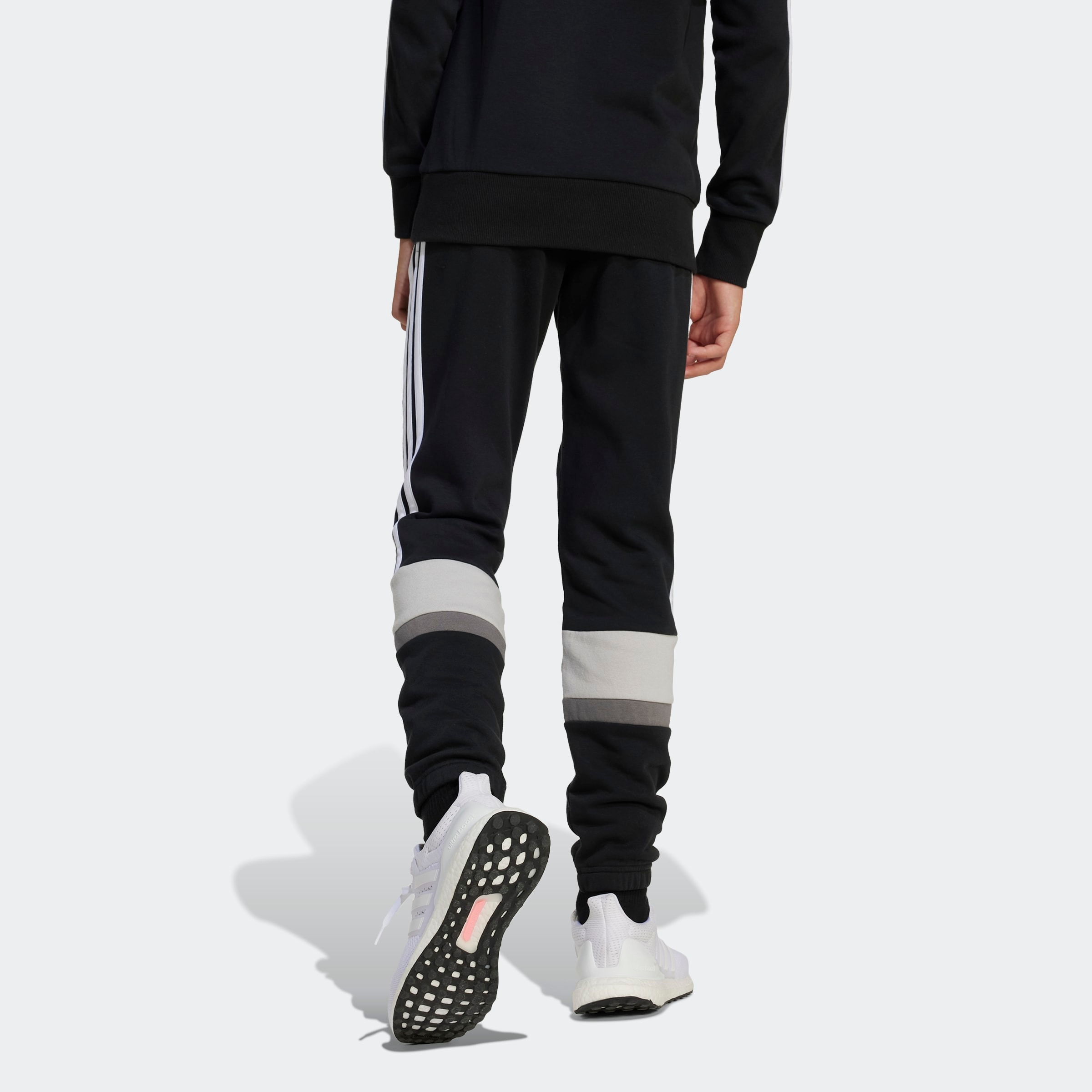 adidas Sportswear Pantalon de sport »J 3S TIB FL PT«  pour enfants, avec élastique, en coton et polyester