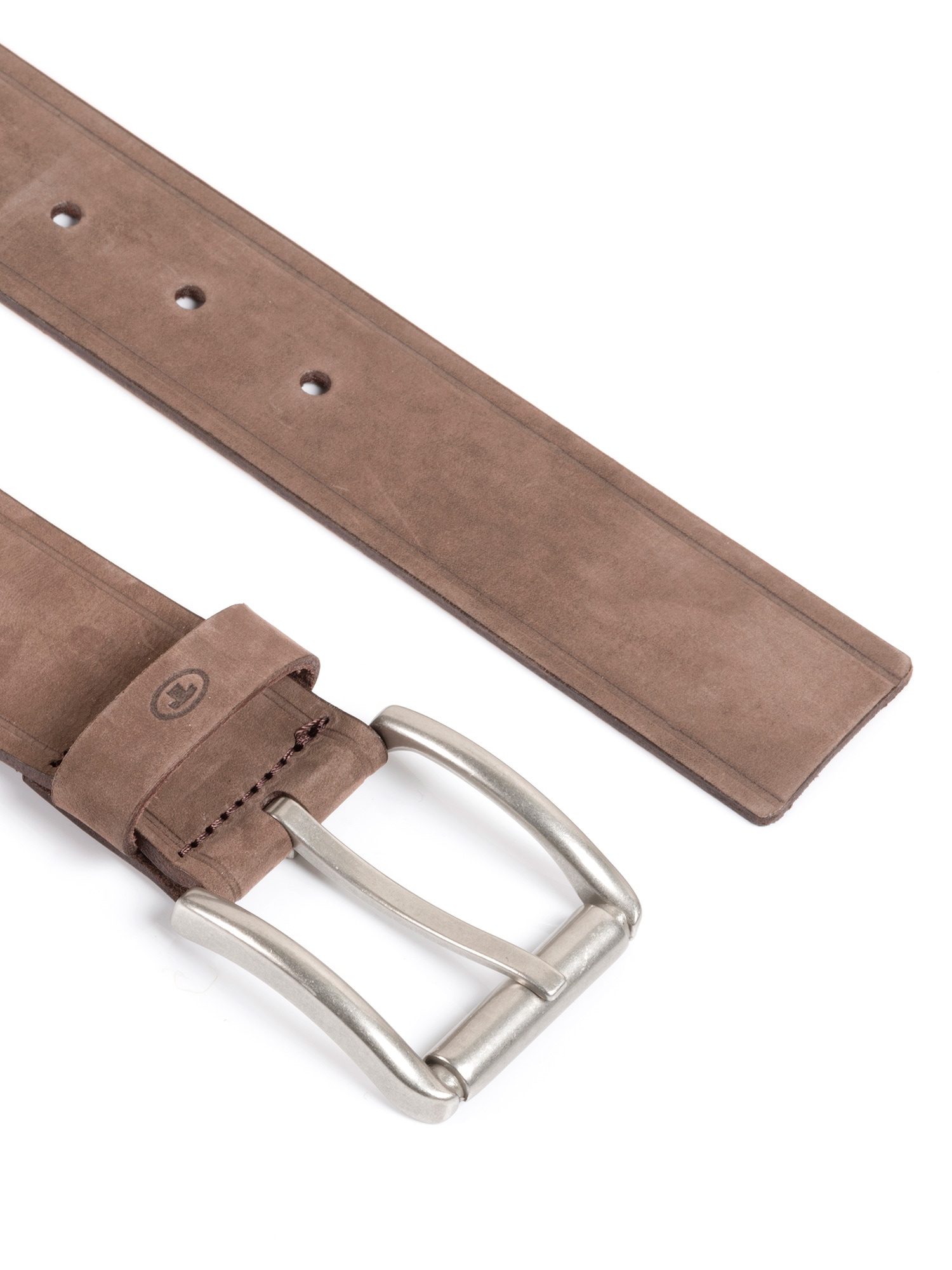 TOM TAILOR Ceinture en cuir »TTJAY«, mit silberfarbener Schliesse