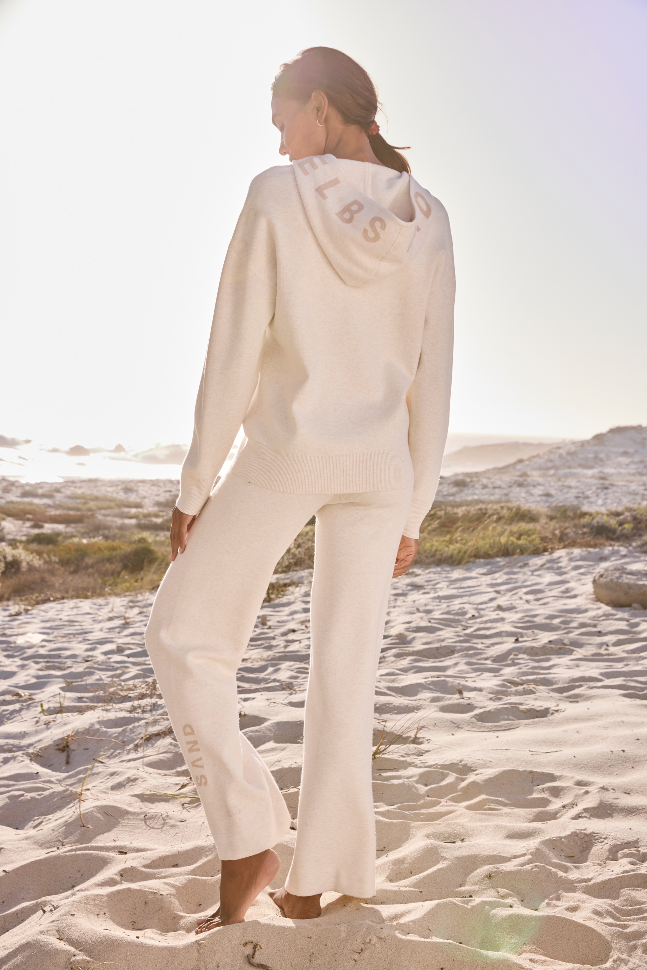 Elbsand Veste en tricot aus hochwertigem Strick, Loungewear