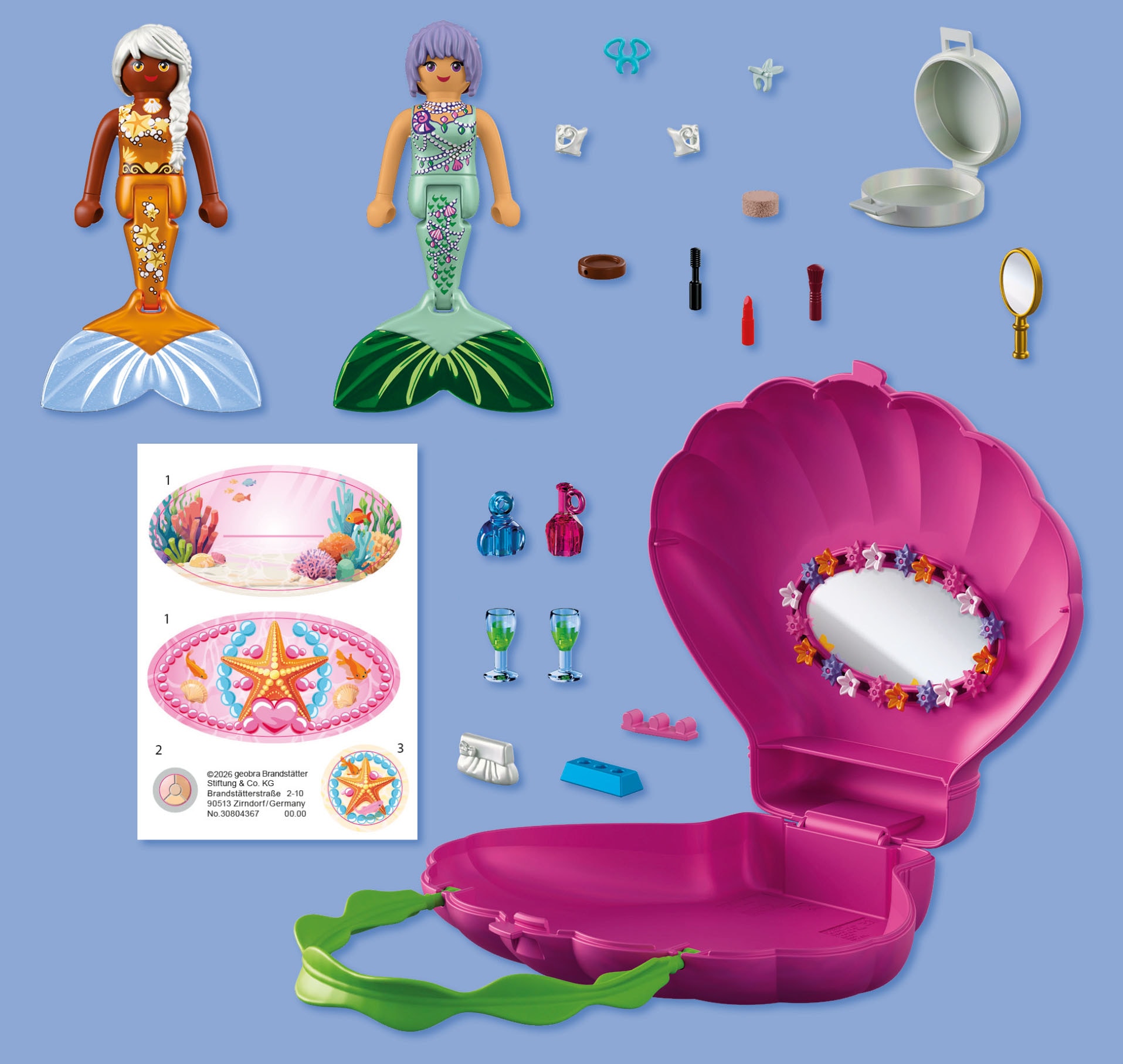 Playmobil® Konstruktions-Spielset »Muscheltasche Meerjungfrauen (72105), Fantasy & Magic«