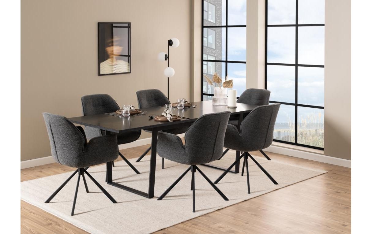 AC Design Stuhl »Aura« () Moderner Esszimmerstuhl mit Armlehne