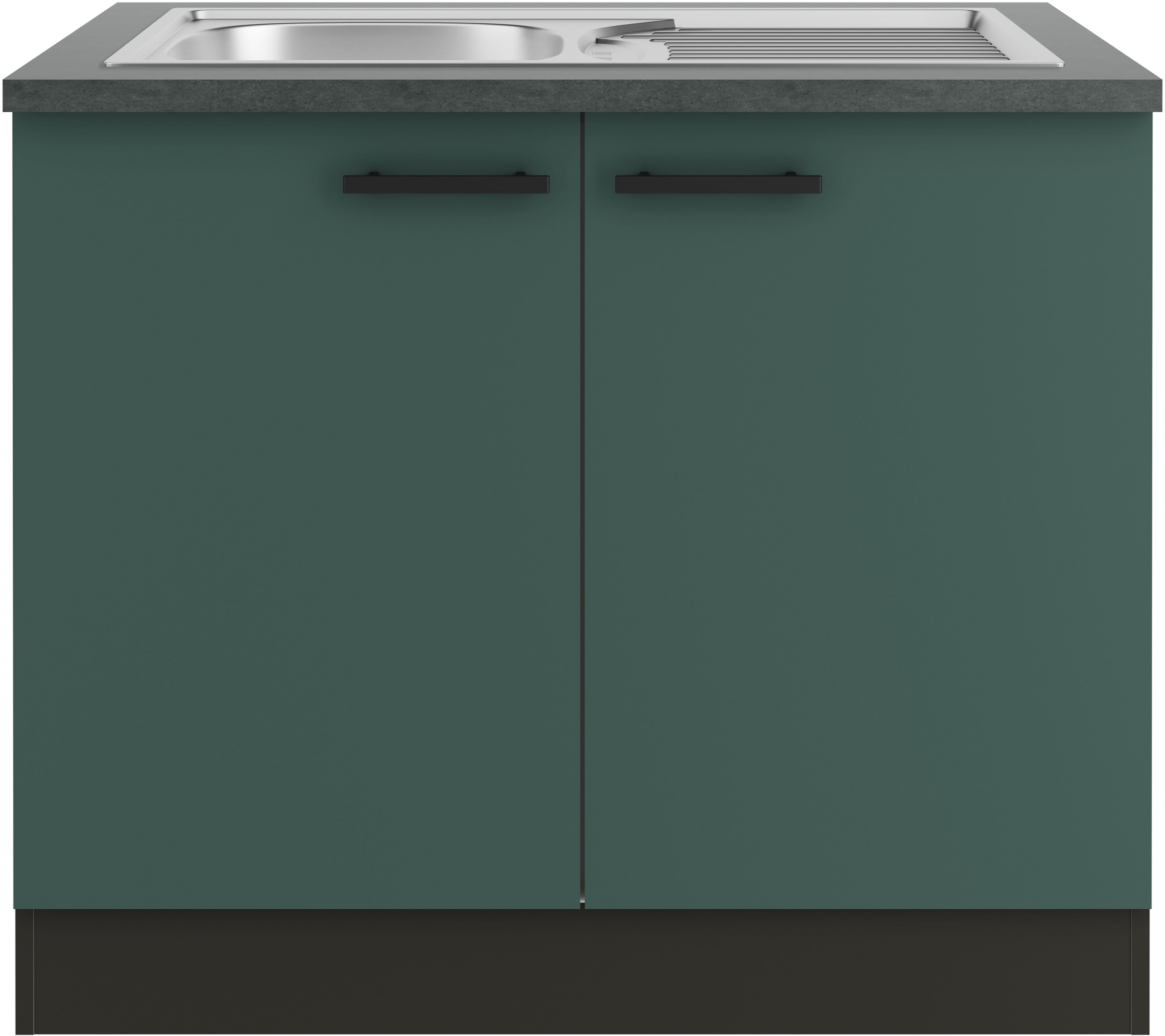 OPTIFIT Spülenschrank »Palma« Breite 100 cm, inklusive Einbauspüle
