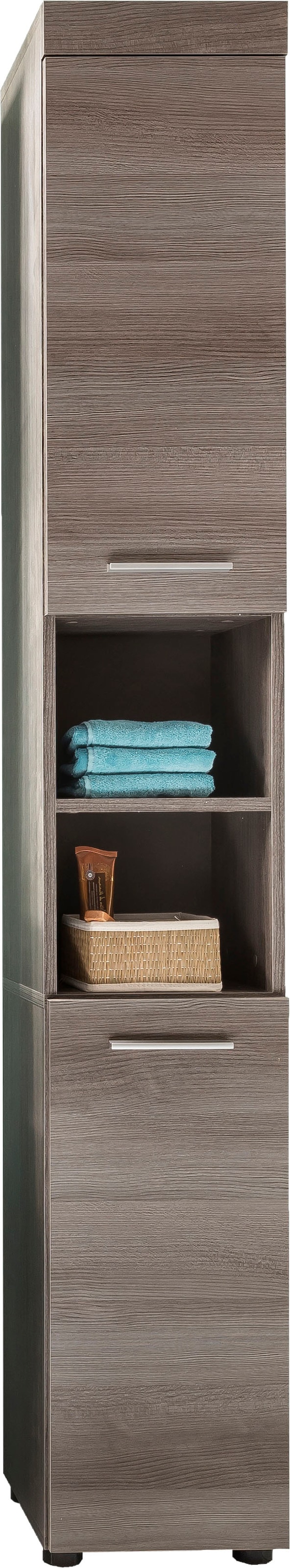 welltime Armoire haute »Royan« Hochschrank mit 2 Türen & 2 Fächern - (B/T/H) 30/31/190 cm