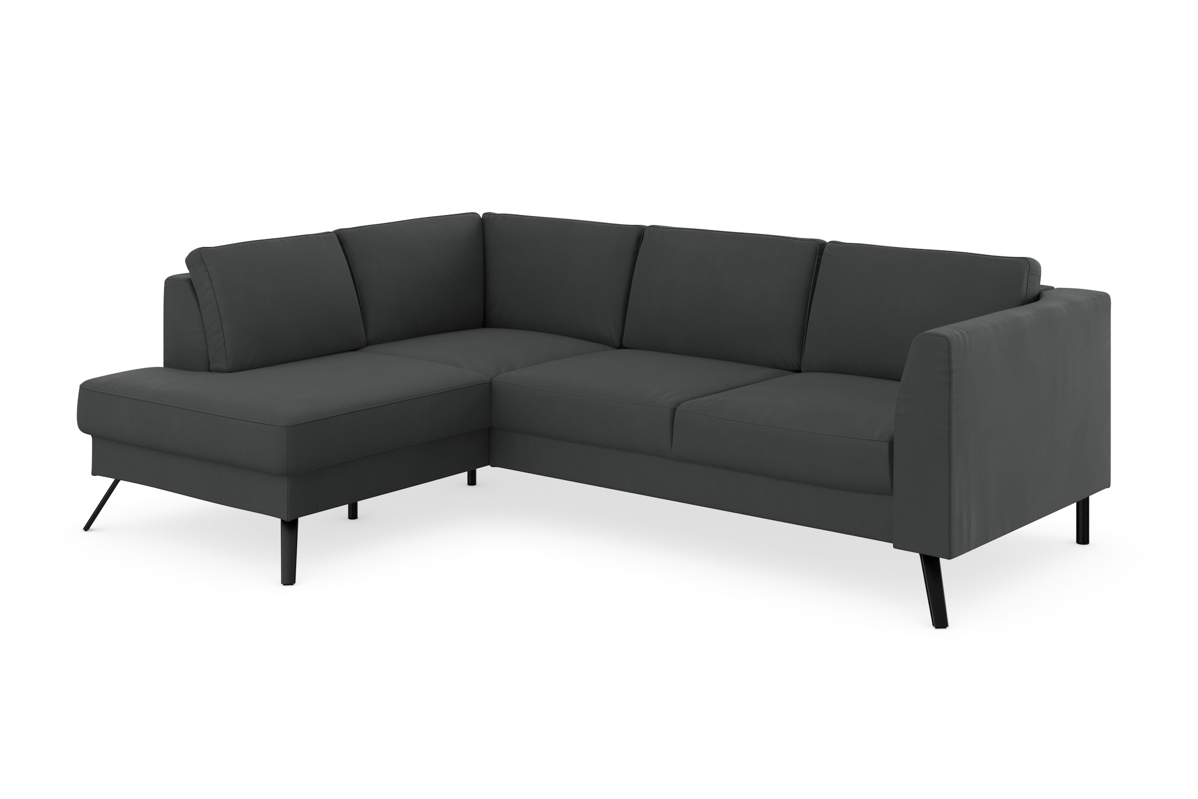 sit&more Canapé d'angle »Lindholm L-Form« mit Sitztiefenverstellung und Federkern