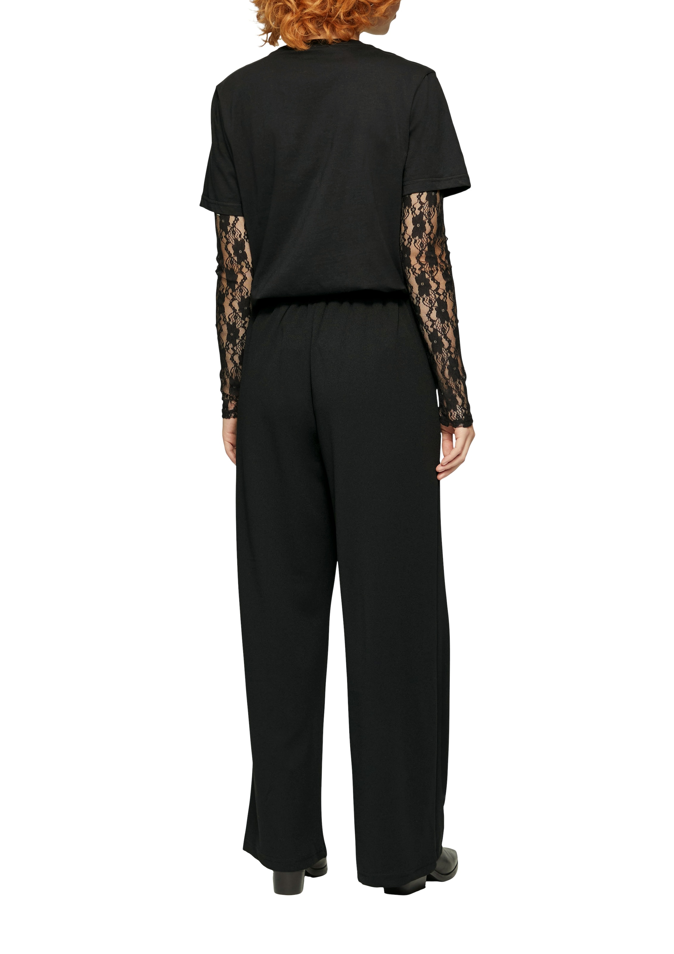 QS Pantalon en tissu  Sommerhose mit Stretchanteil