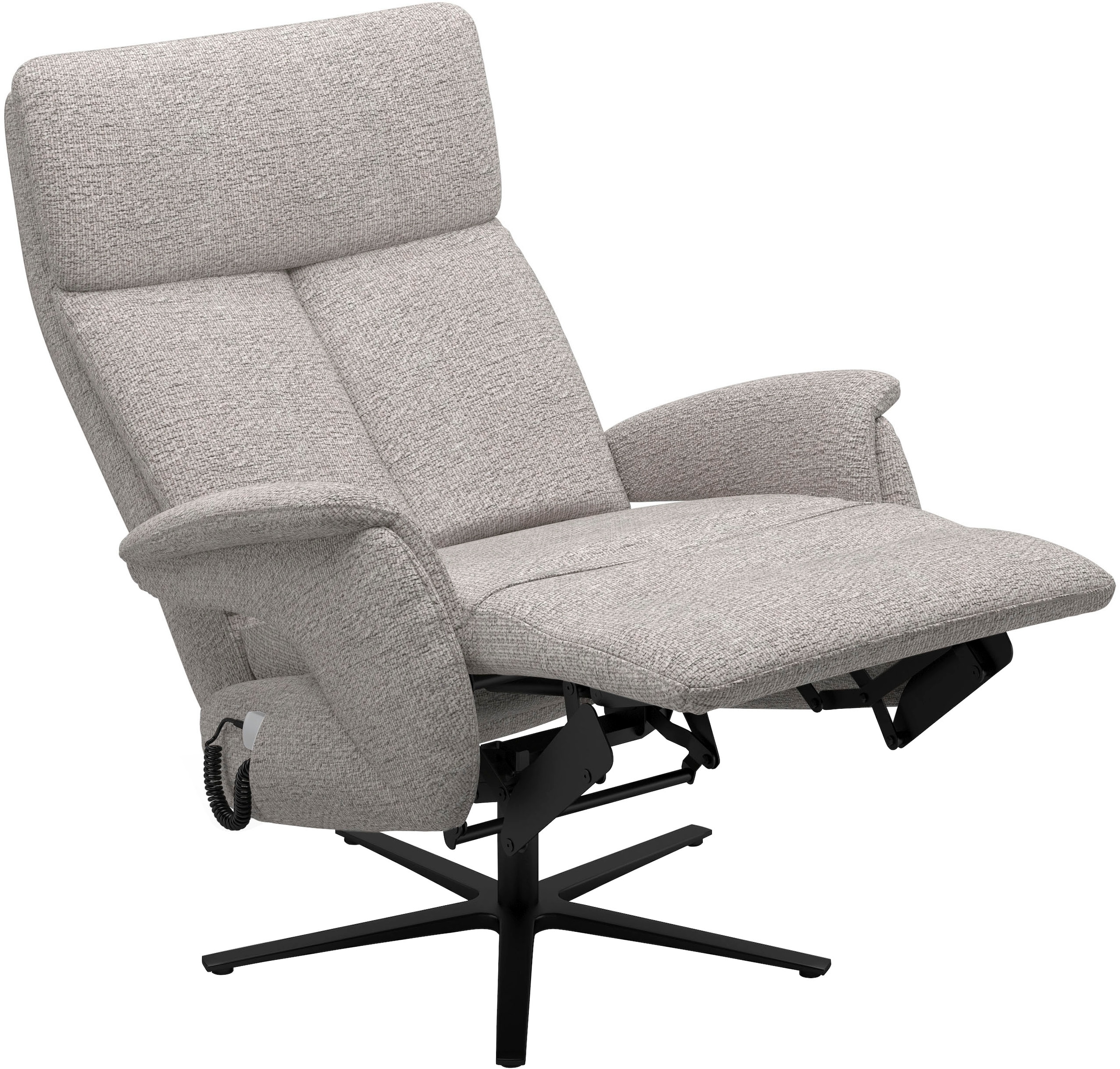 sit&more TV-Sessel »Triple Seven mit Kopfteilver, Drehfunktion, Herz-Waage & Relaxfunktion« Ergonomie XL: elektr. Fussstütze & Rückenlehne, Akku