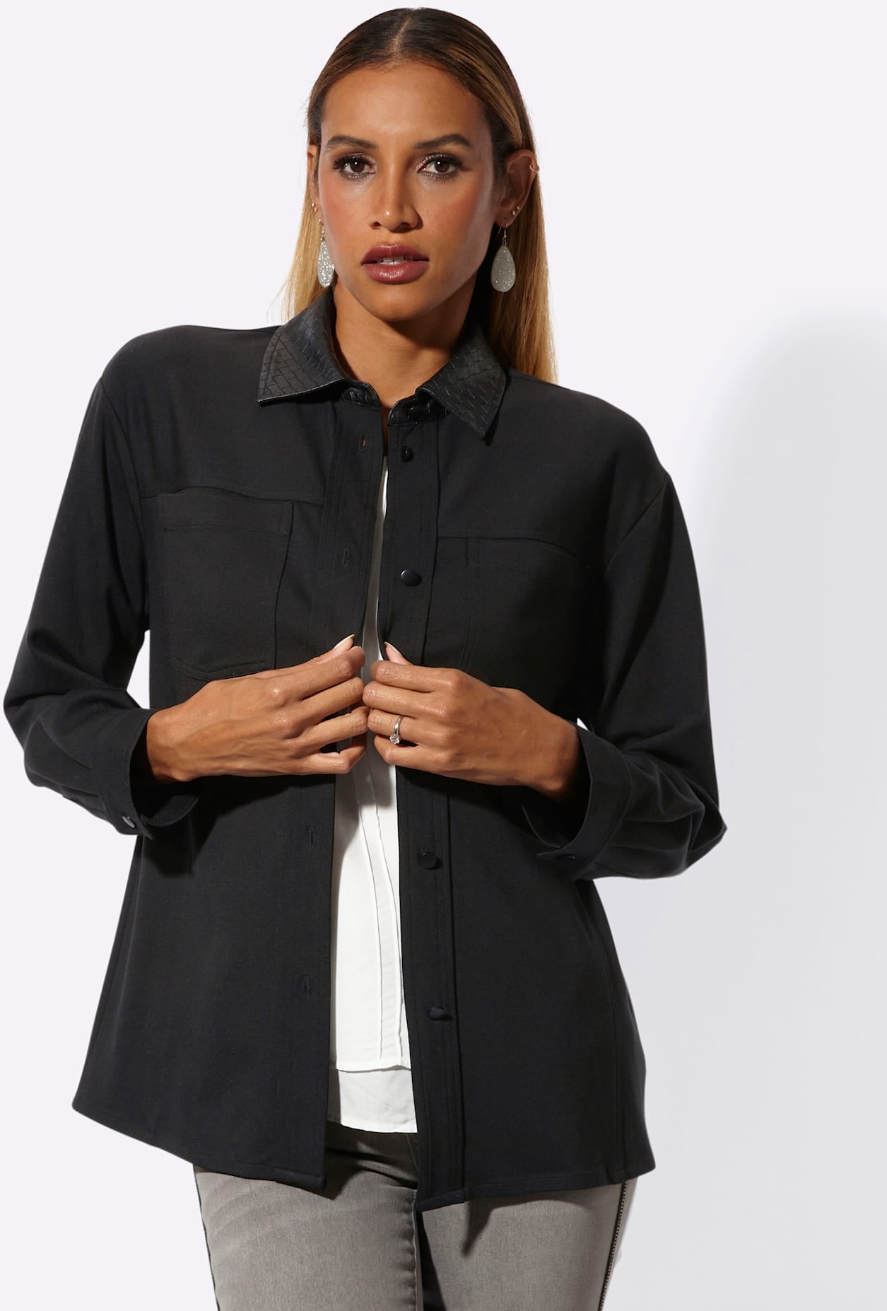 creation L Veste chemise »Hemdjacke« 1