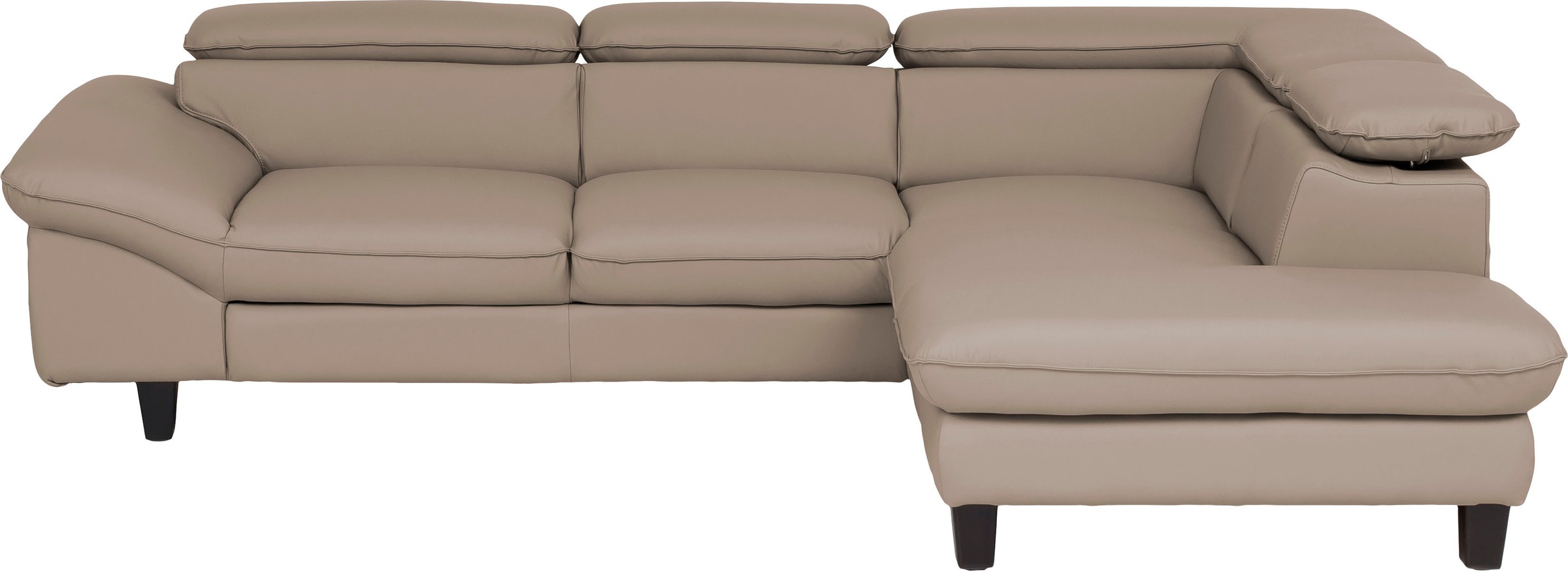 GOODproduct Ecksofa »Pilot L-Form« mit Kopfteilverstellung, wahlweise mit Schlaffunktion & Bettkasten