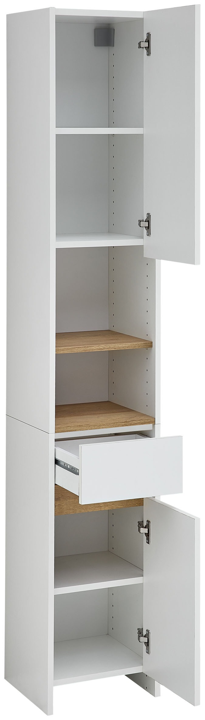 Saphir Badmöbel-Set »Quickset 100, 5-teilig, mit Holzeinlegeböden, 94cm breit« 5 Stk. tlg.