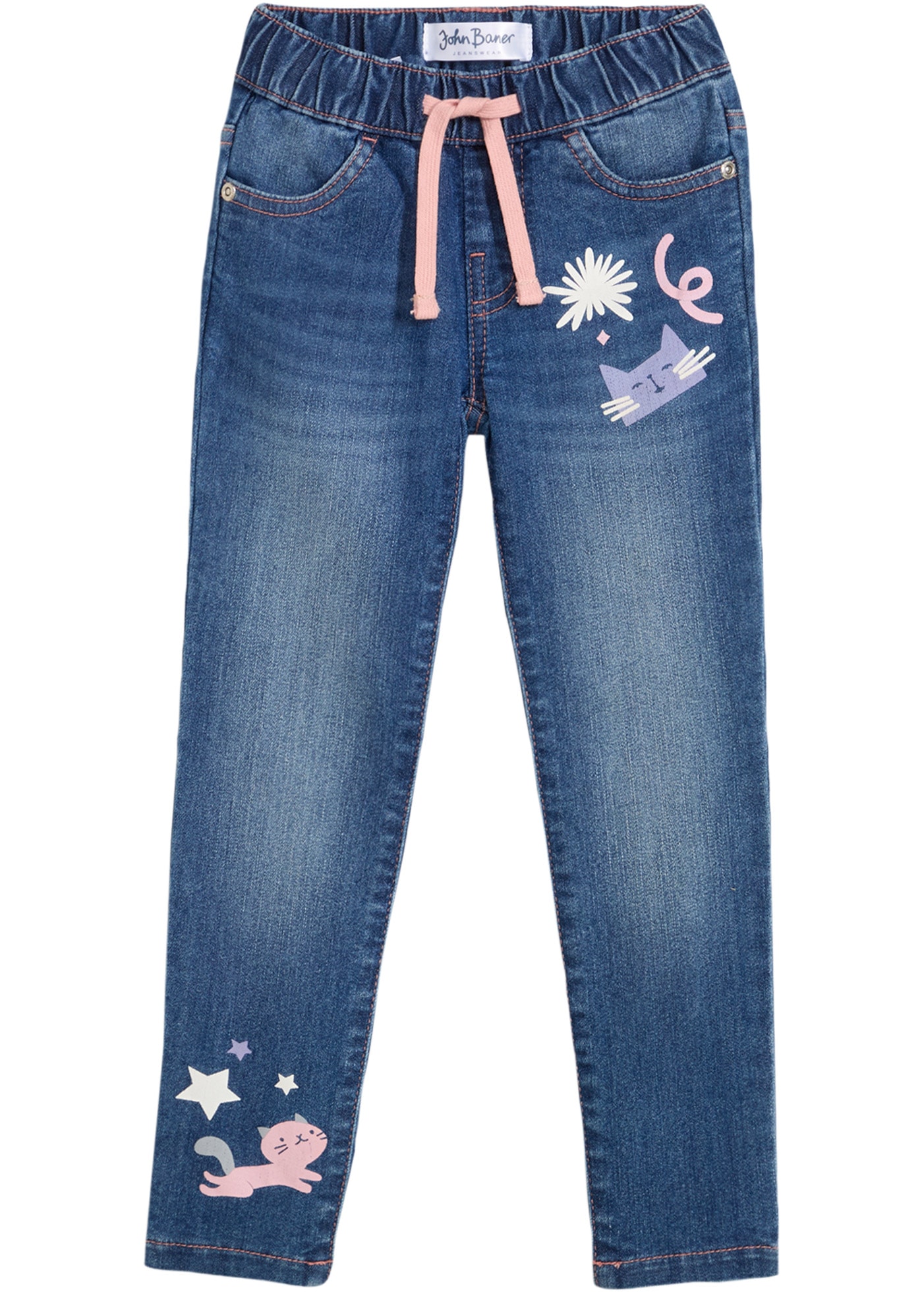 bonprix Jeans droit »Straight-Jeans Mid Waist«, Straight-Jeans Mid Waist
