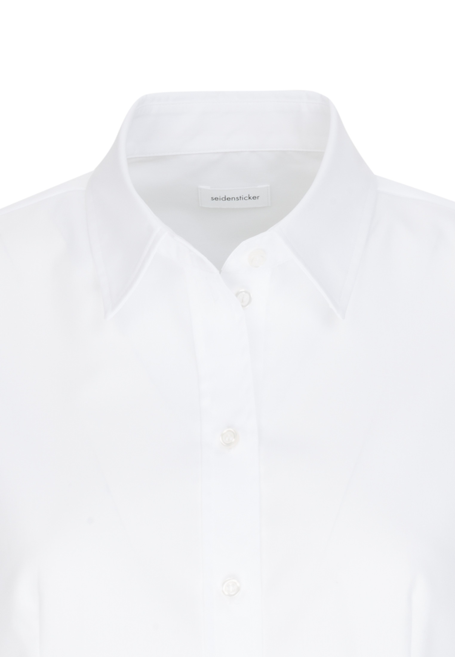 seidensticker Blouse chemise »Schwarze Rose« 1/1 Kragen Uni