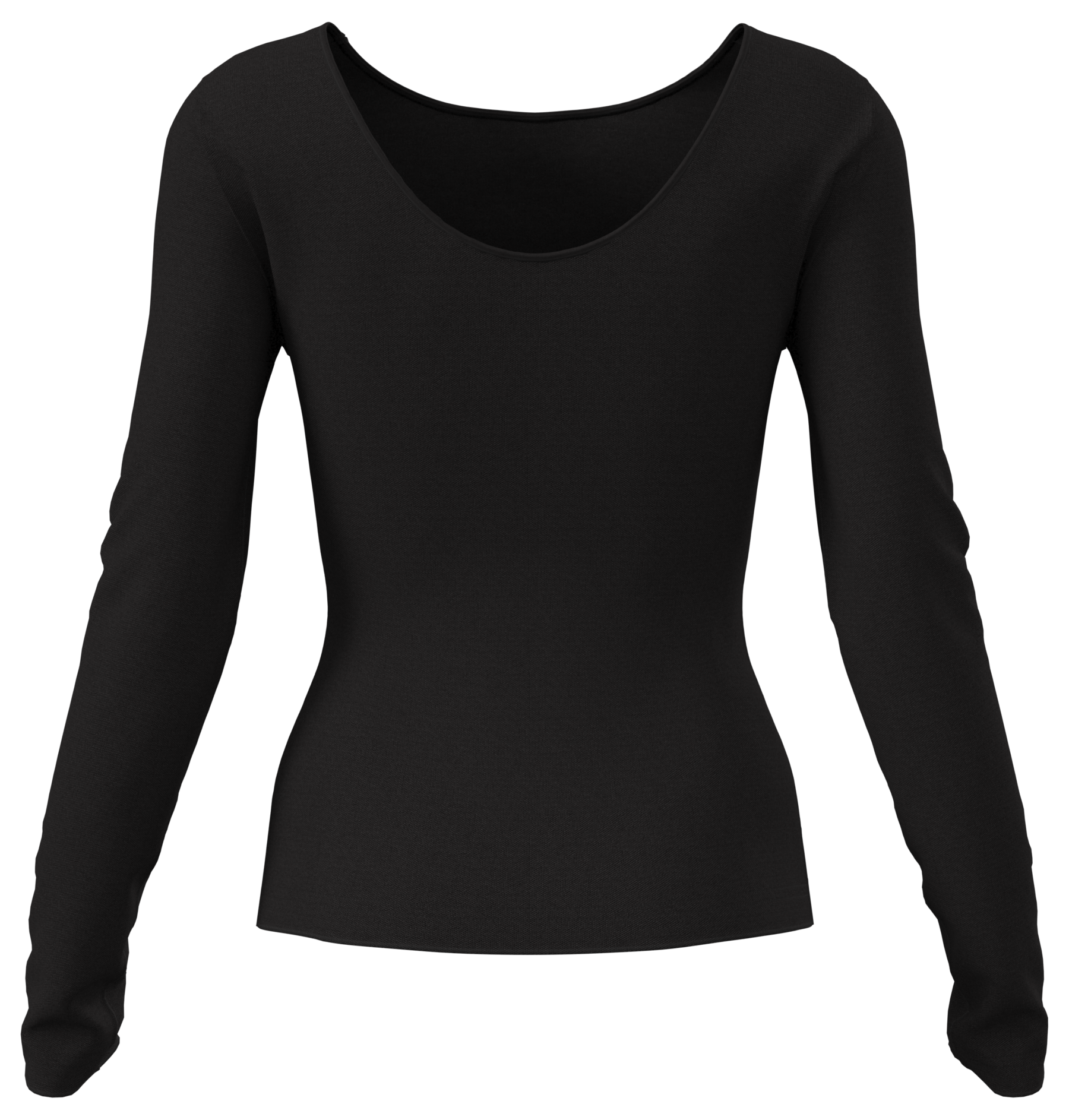 Calvin Klein Jeans Langarmshirt Figurbetonte Passform mit Rundhalsausschnitt