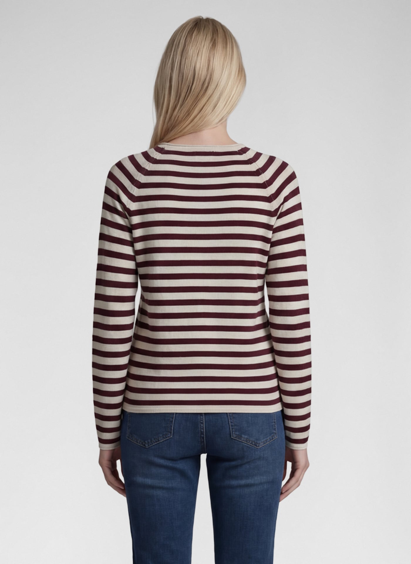 Rabe Pull en tricot à motif rayé