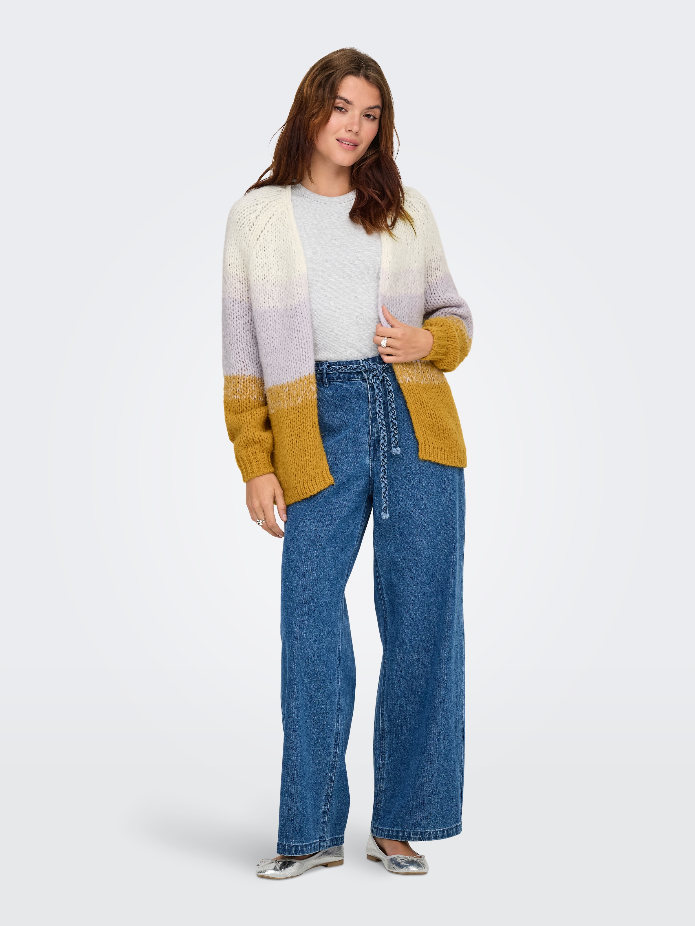 ONLY Strickjacke »ONLALYSSA LIFE LS OPEN CARDIGAN CC KNT«