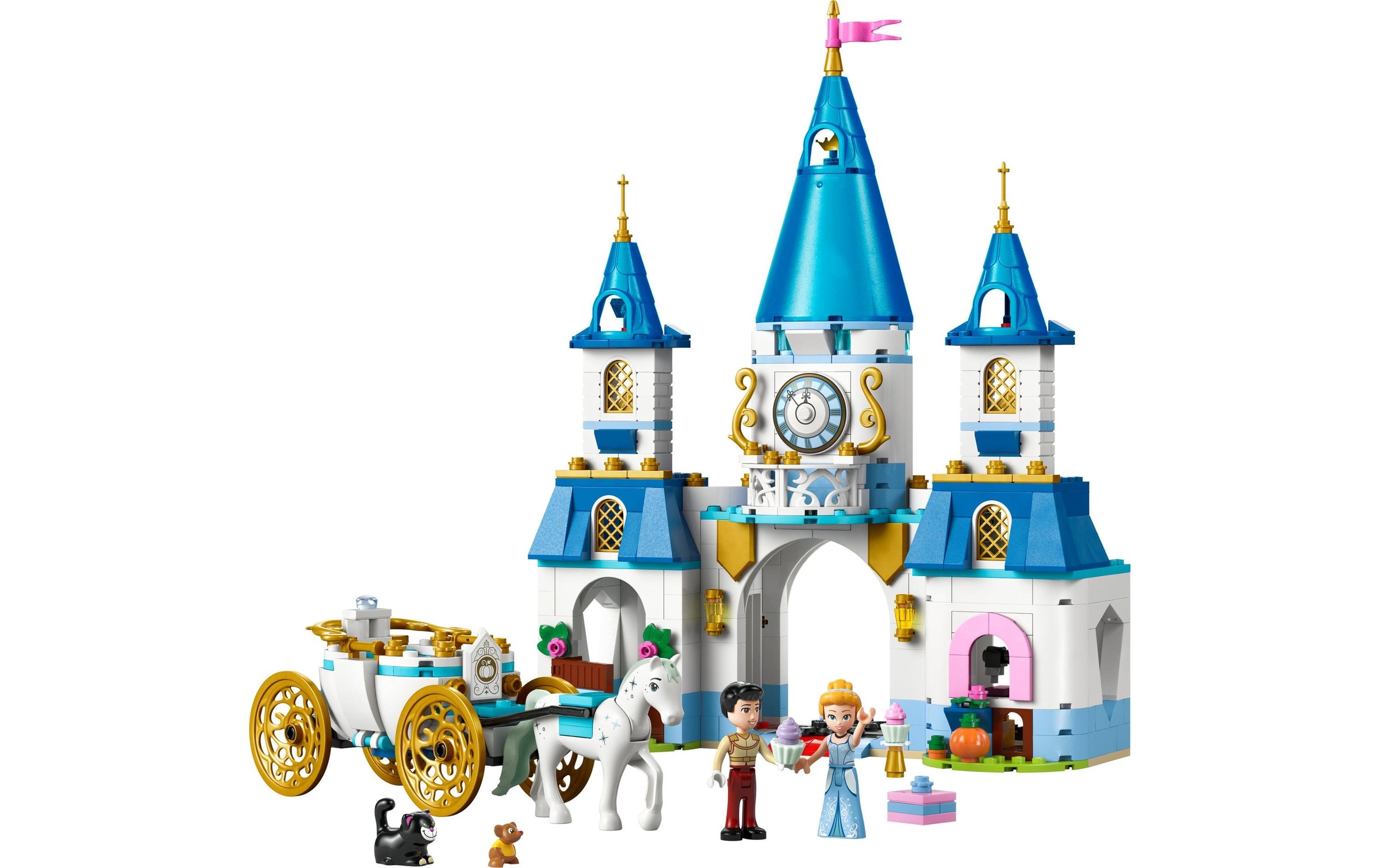 LEGO® Briques de jeu »Disney Princess Cinderellas Schloss und Pferdekutsche 43275«