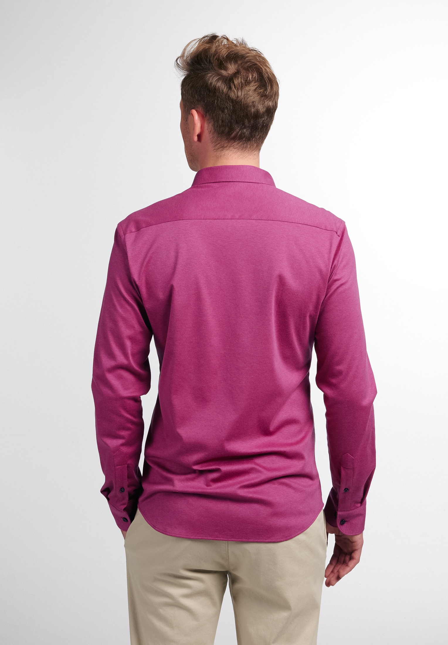 Eterna Langarmhemd »SLIM FIT« NON IRON (bügelfrei)