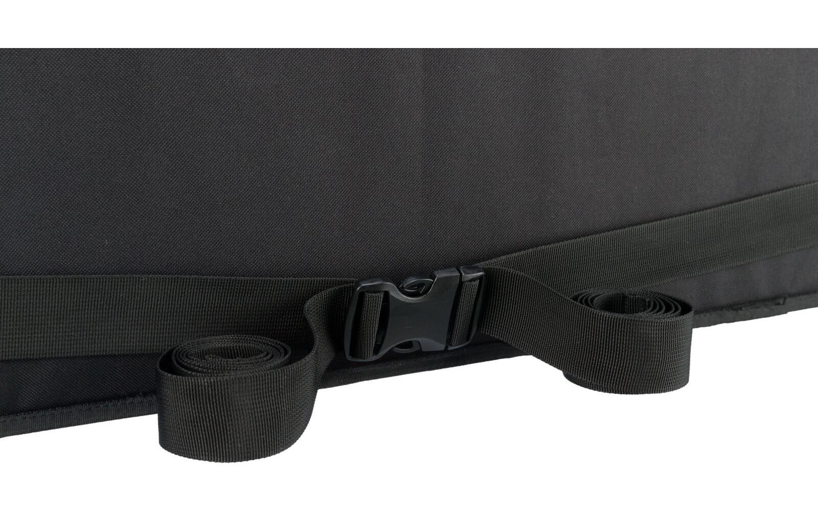 TRIXIE Siège-auto pour chien »Doppelt, 80 × 28 × 39 cm, Schwarz/Grau« Polyester