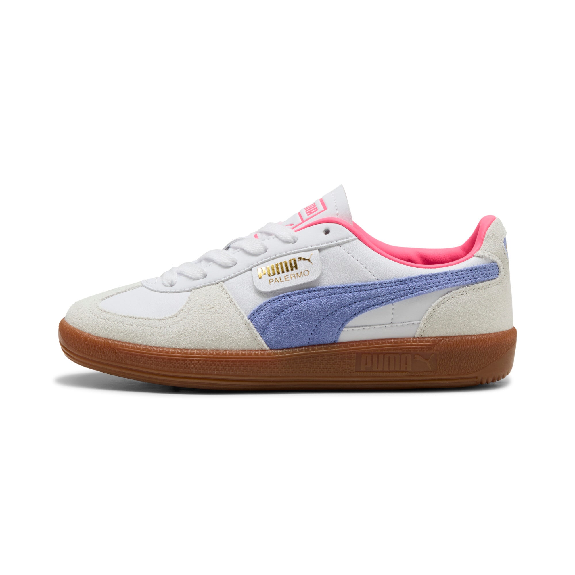 PUMA Sneaker »PALERMO LTH«  für sportliche Looks, aus Leder, mit Overlays aus Wildleder