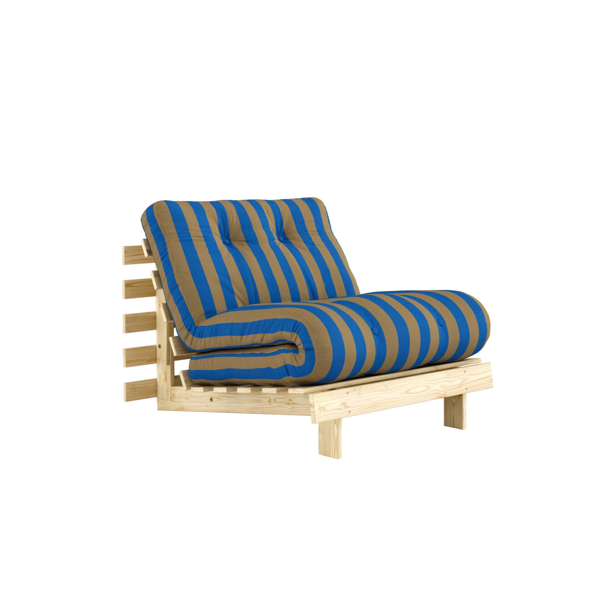 Karup Design Daybett »Roots Sofa Bed, Schlafsofa, Bettfunktion, FSC®-Massivholz, B: 90 cm« Inkl. Futonmatratze. Made in Europe, minimalistisches Design