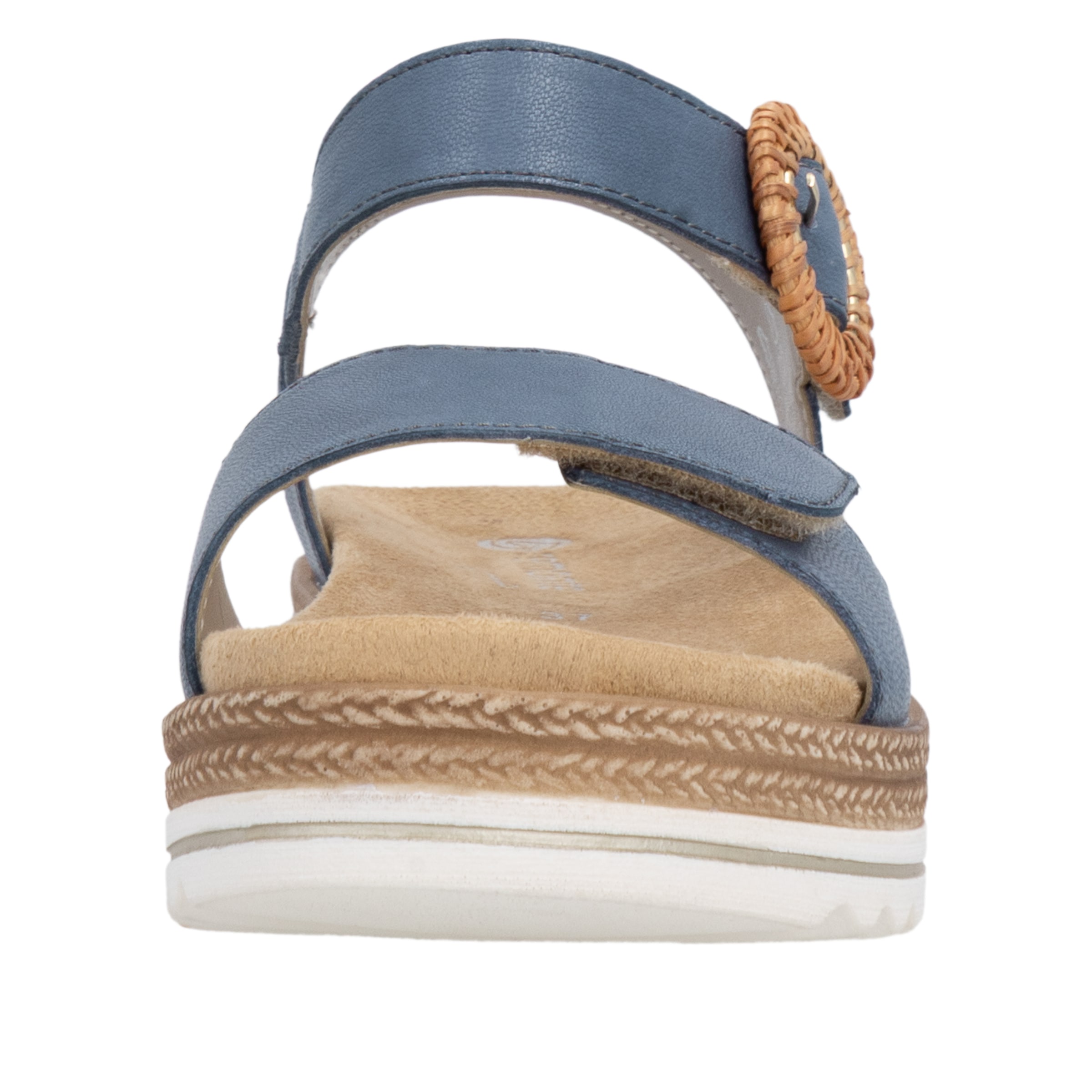 Remonte Keilsandalette  Sommerschuh, Riemchensandale mit praktischen Klettverschlüssen