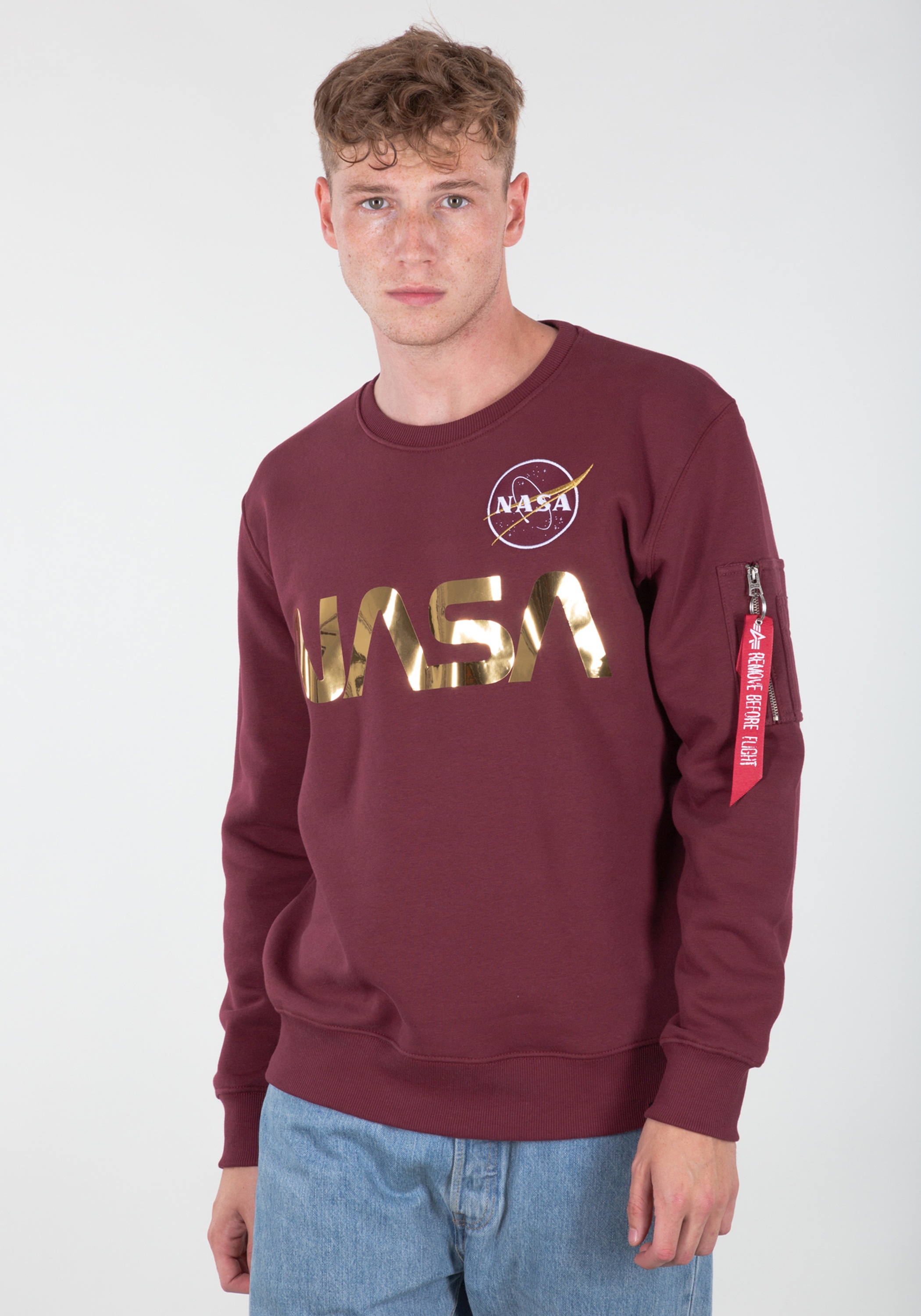 Alpha Industries Sweater »NASA Reflective Sweatshirt«
