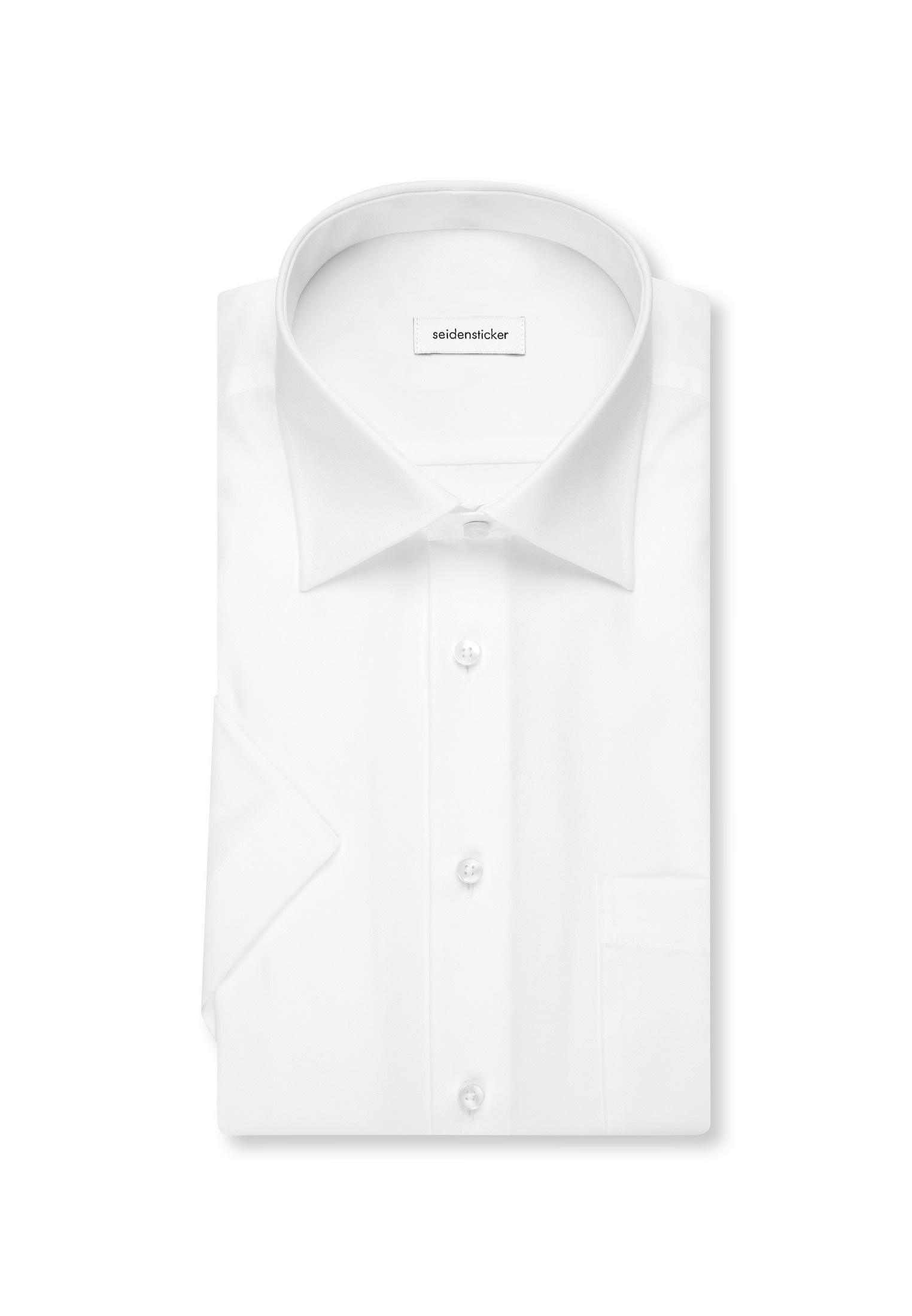 seidensticker Chemise d'affaires »Schwarze Rose« col Kent 1/2 confort uni