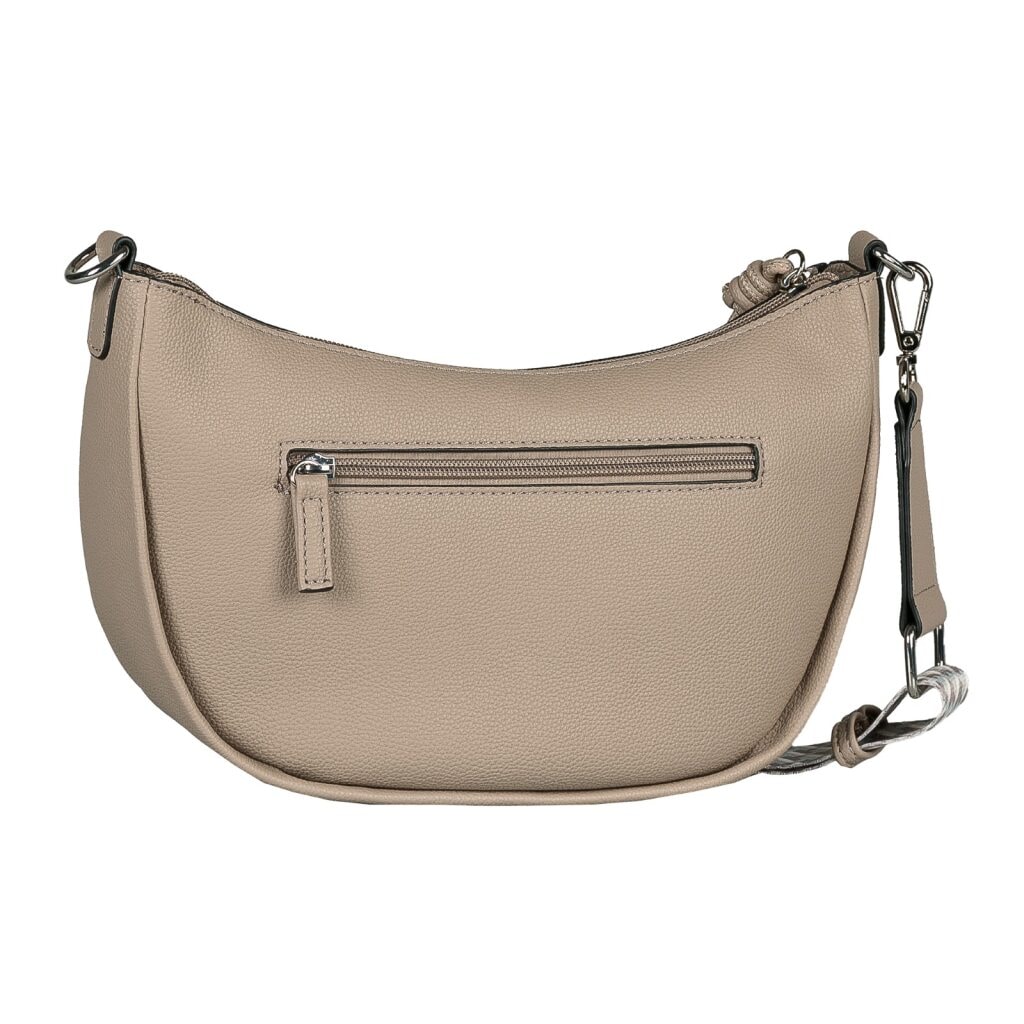 TOM TAILOR Handtasche »Tatiana« Damen Umhängetasche mit fein gewebtem, dreifarbigem Gurtband