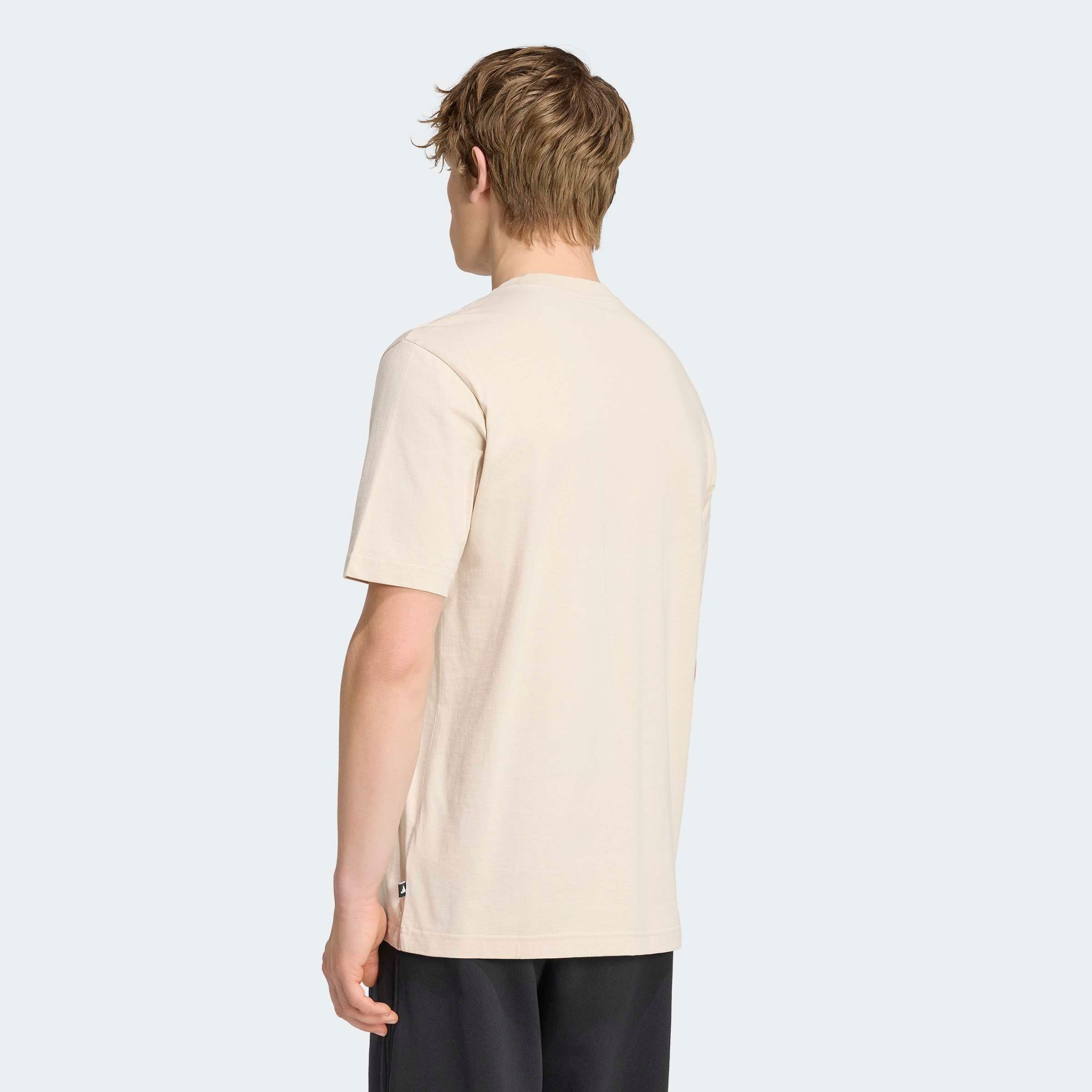 adidas Sportswear T-shirt »M EMB SLIDES T« mit Rundhalsausschnitt, ohne Verschluss, sportlicher Stil