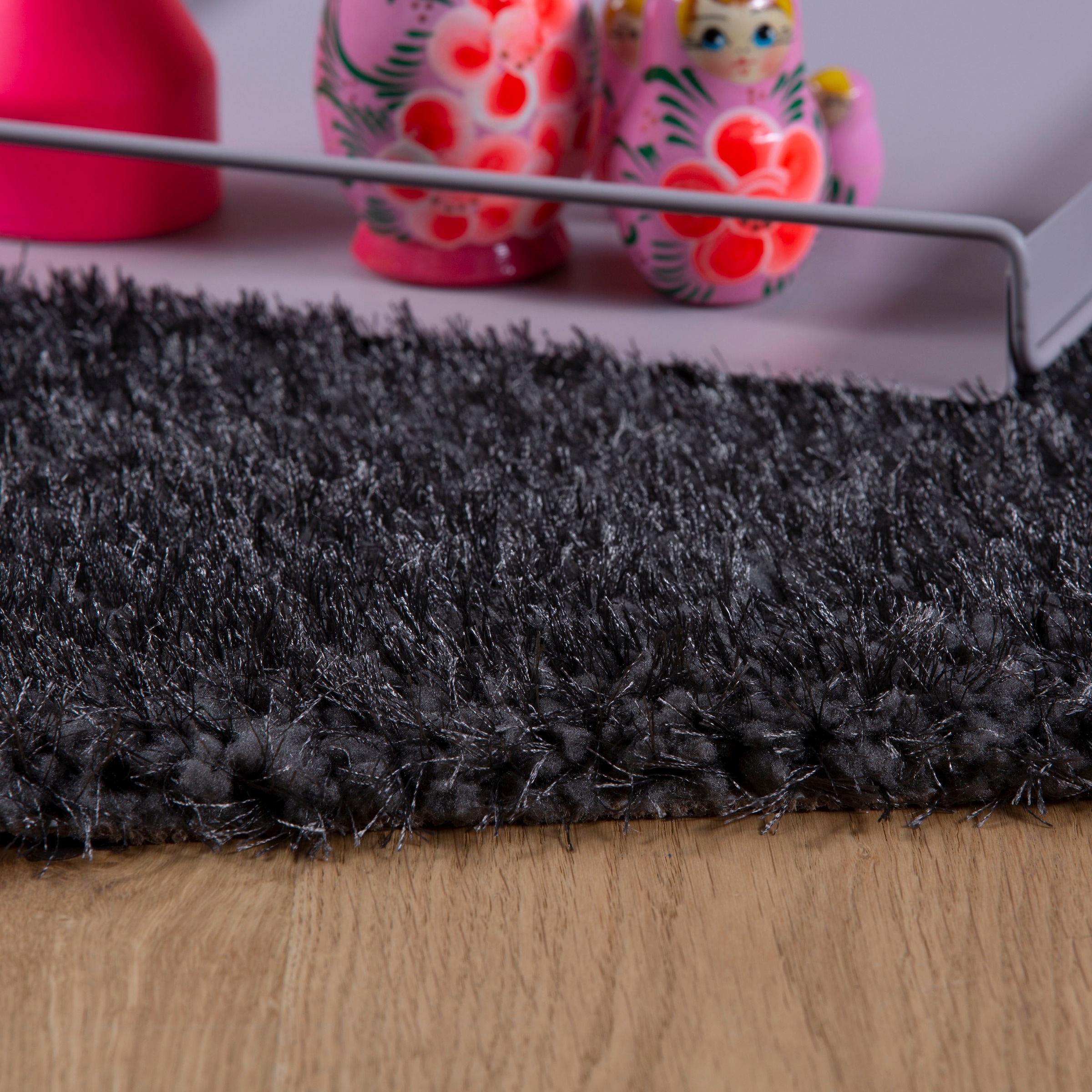 Obsession Hochflor-Teppich »My Emilia 250« rechteckig 26 mm Höhe sehr weicher Flor, ideal im Wohnzimmer & Schlafzimmer