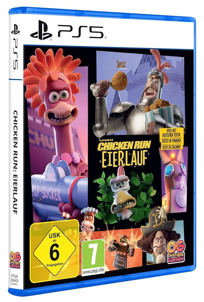 Outright Games Logiciel de jeu »Chicken Run: Eierlauf« PlayStation 5