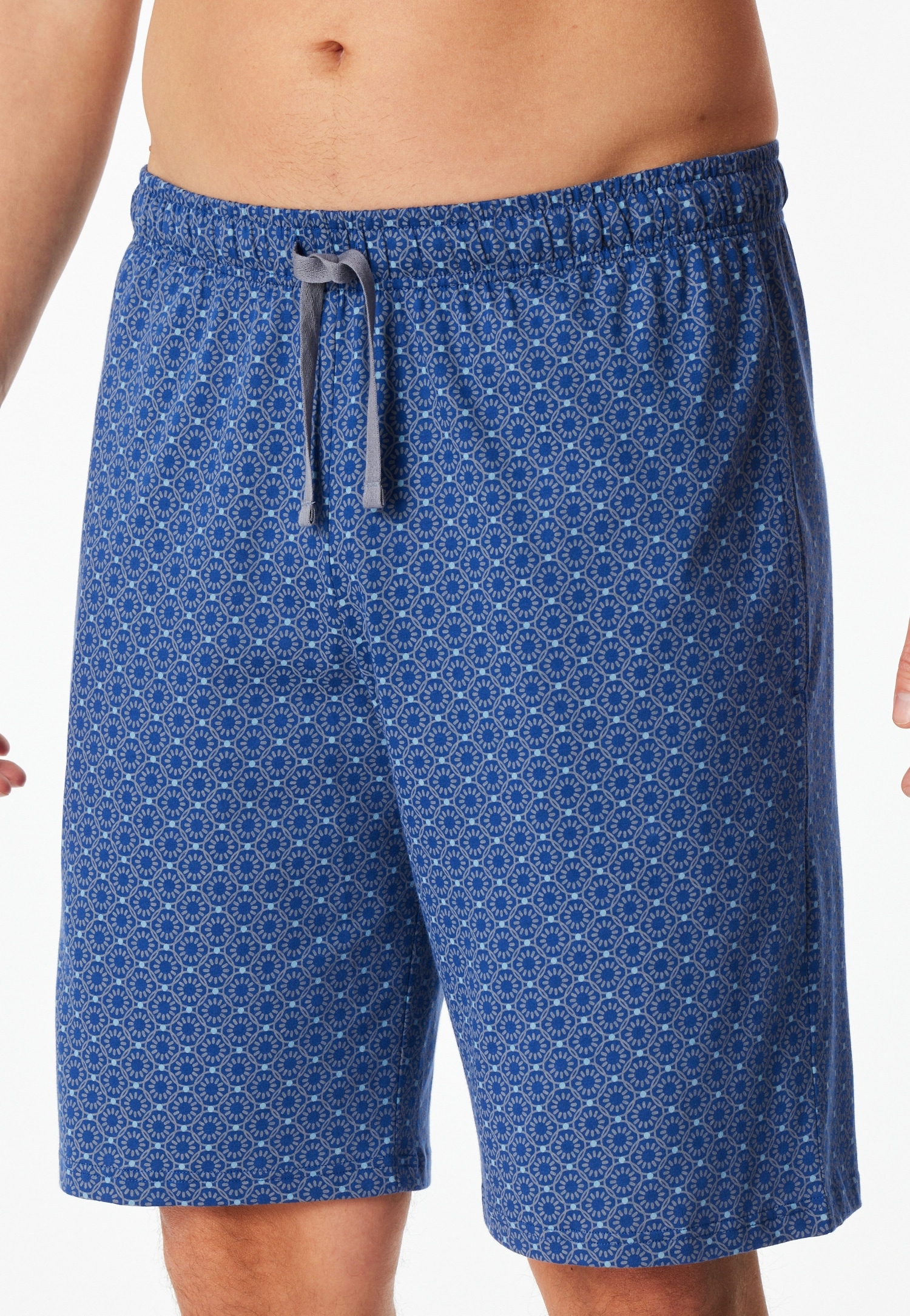 Schiesser Pantalon de pyjama »Mix + Relax«  mit seitlichen Taschen, Single-Jersey Qualität