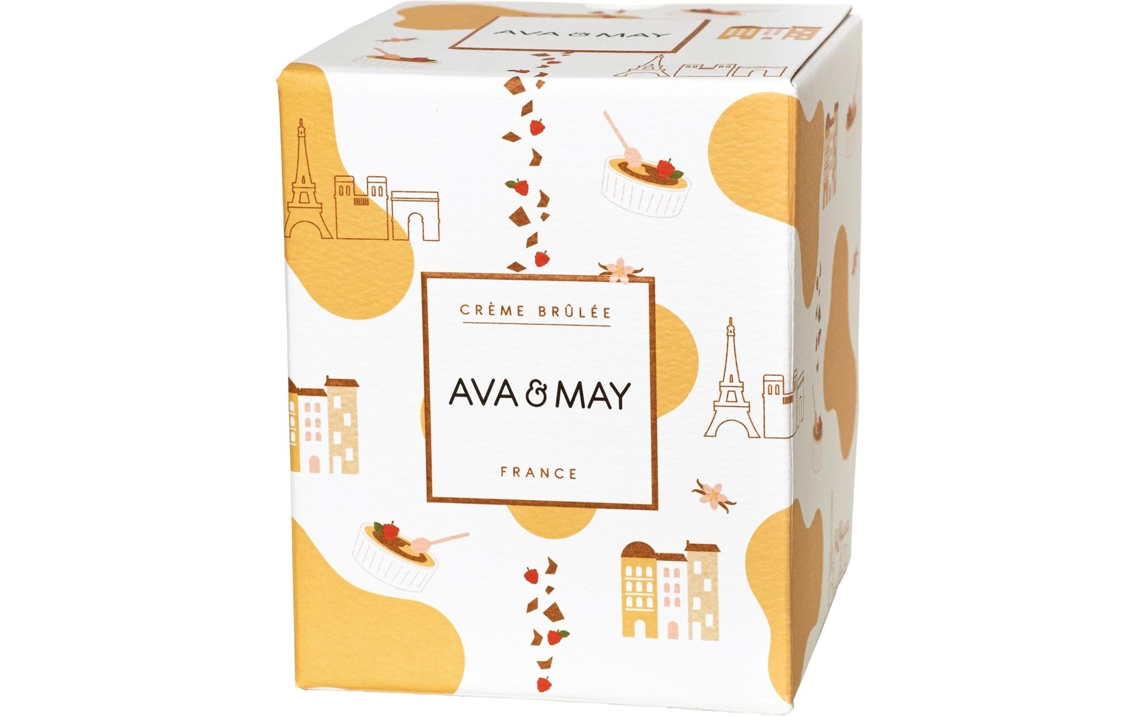 AVA & MAY Duftkerze »Crème Brulée, 450 g«