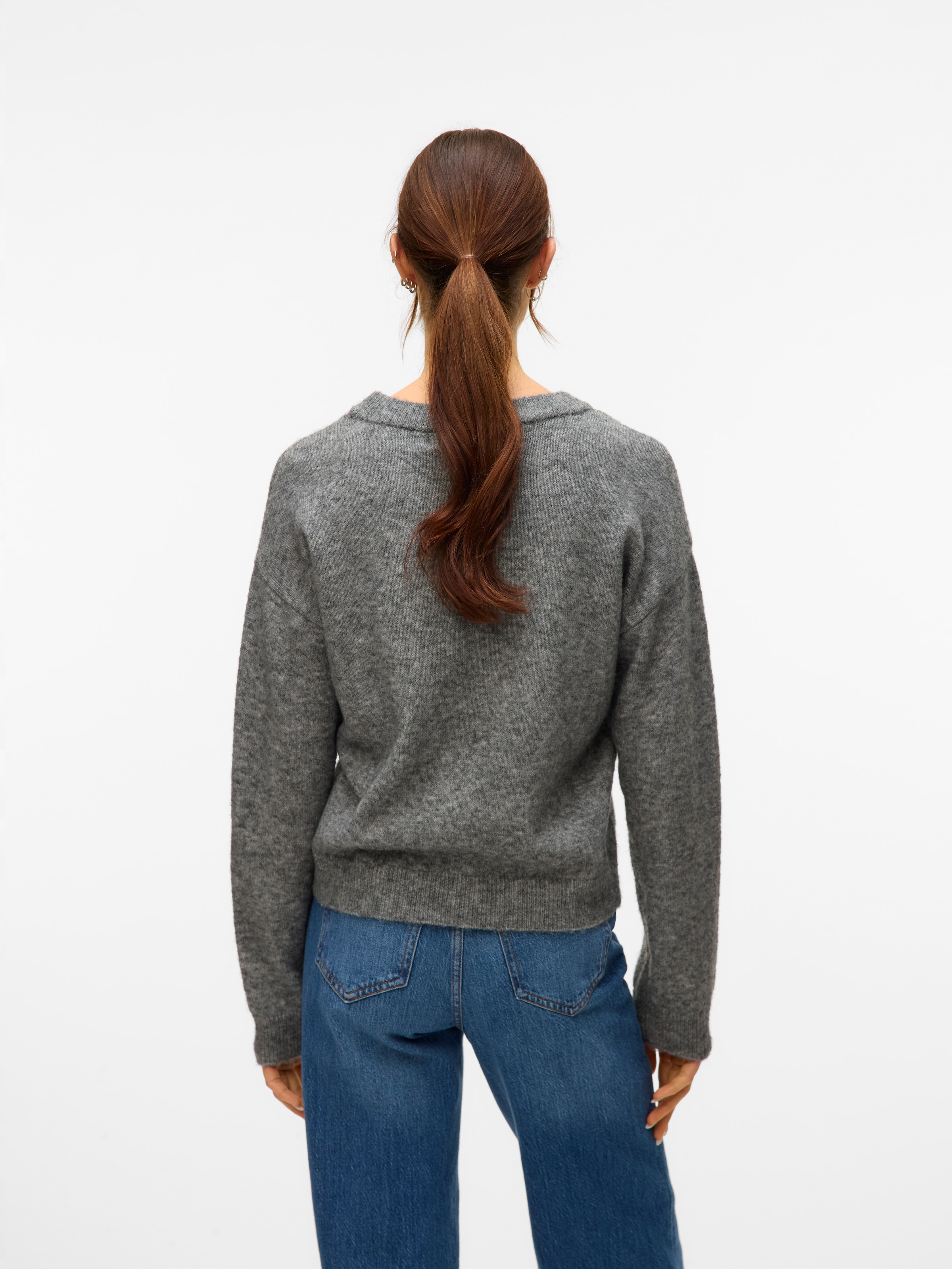 Vero Moda Pull en tricot »VMAMOREMIO LS O-NECK PULLOVER BOO«