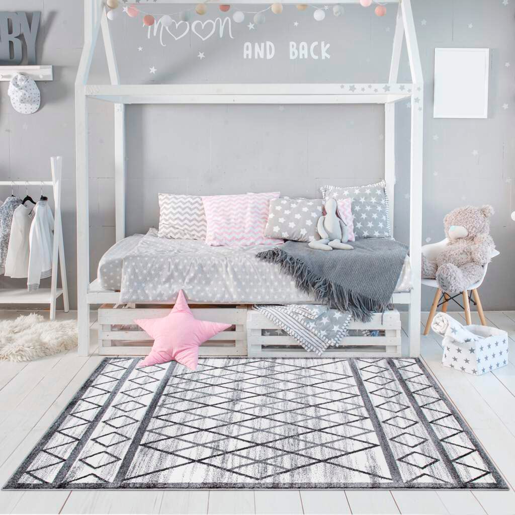 Carpet City Tapis »YOUNG964« Rectangulaire 11 mm Höhe Moderner Jugend- Kinder Teppich, ideal für Jugendzimmer