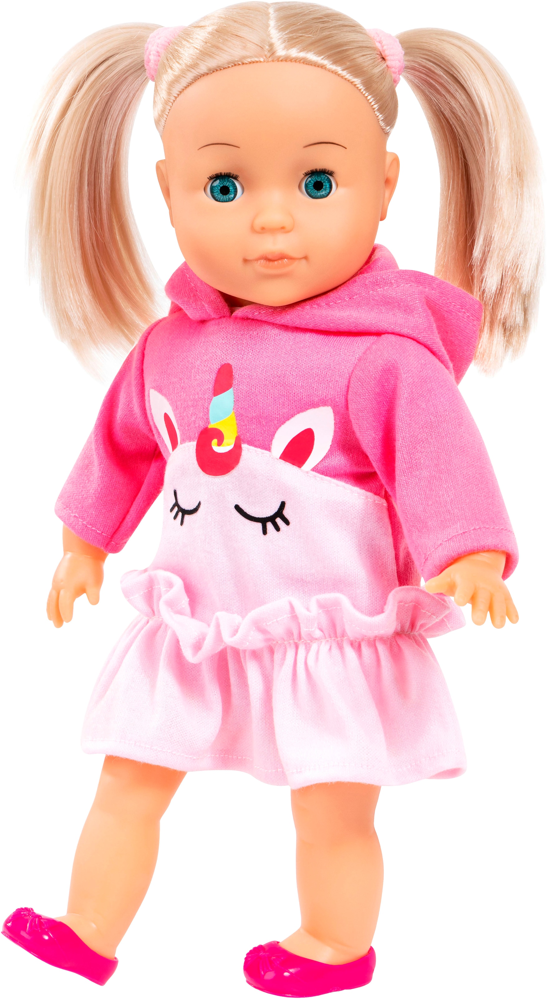 Bayer Stehpuppe »Little Love, Charlene 33 cm« mit Schlafaugen und Babygeräuschen