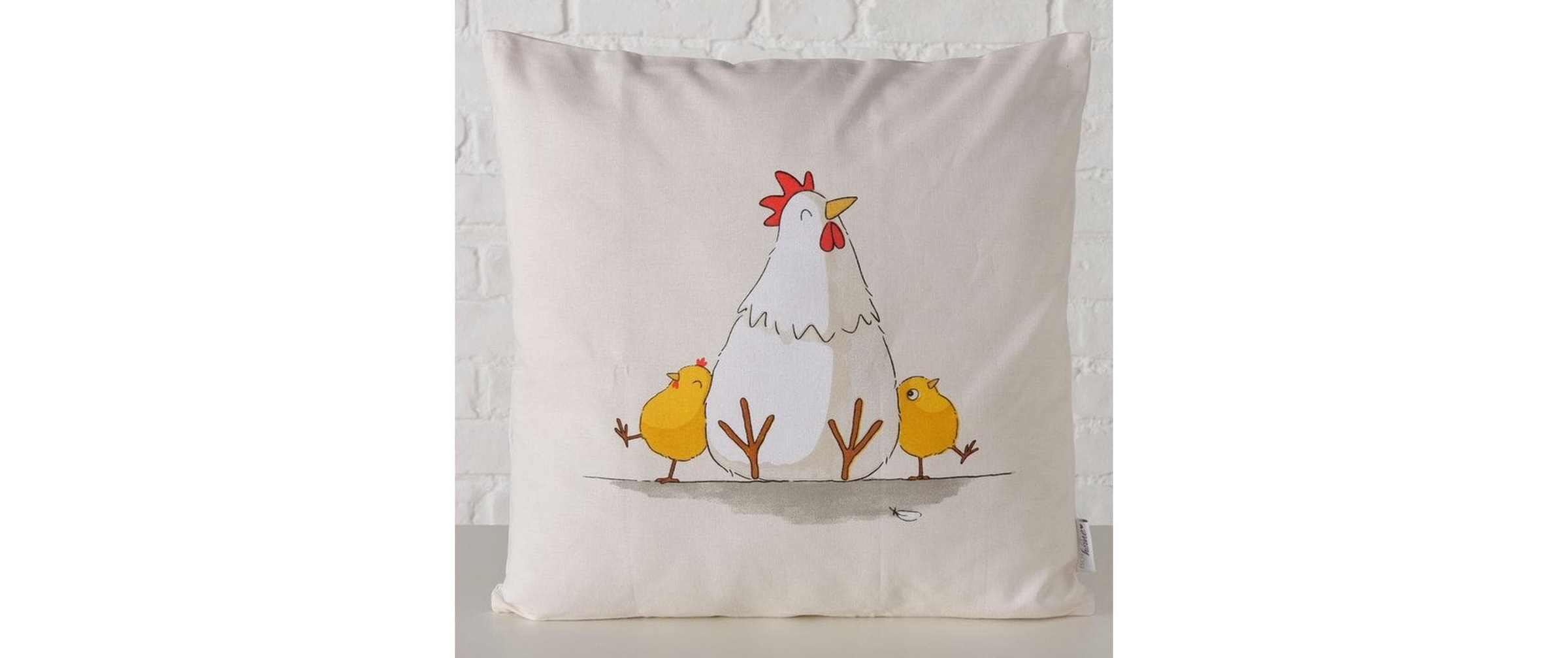 BOLTZE Coussin décoratif »Henny 45 x 45 cm«