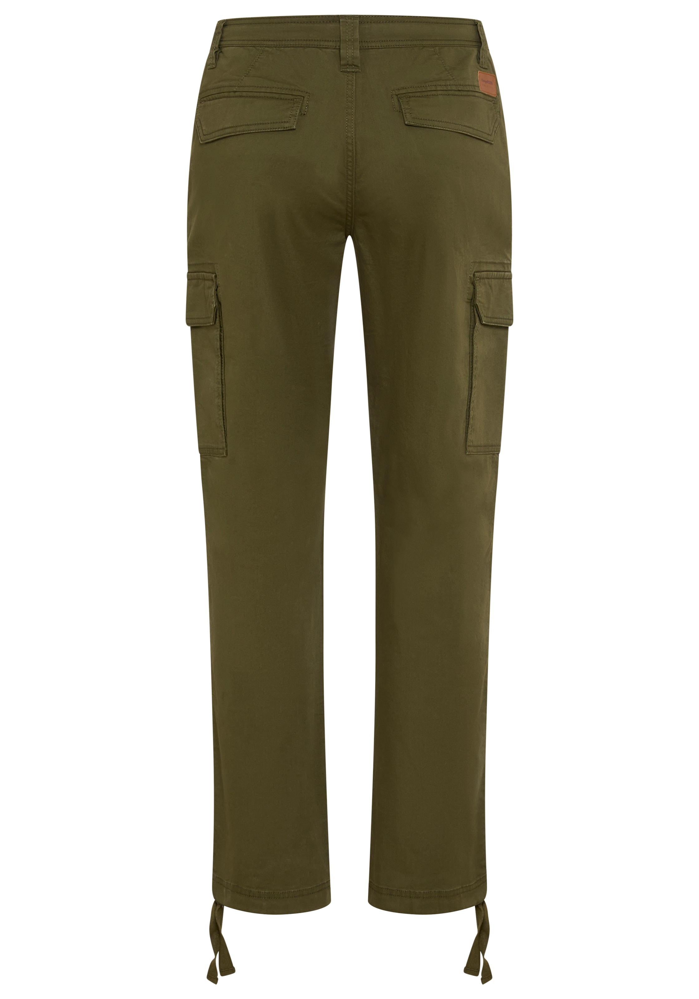 KangaROOS Pantalon cargo  coupe droite, coupe régulière, en coton et élasthanne