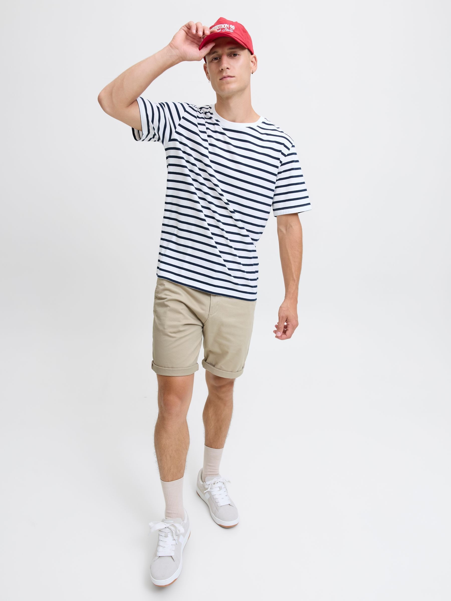 Jack & Jones Short en chino »JPSTBOWIE JJSHORTS S«  mit Aufschlag