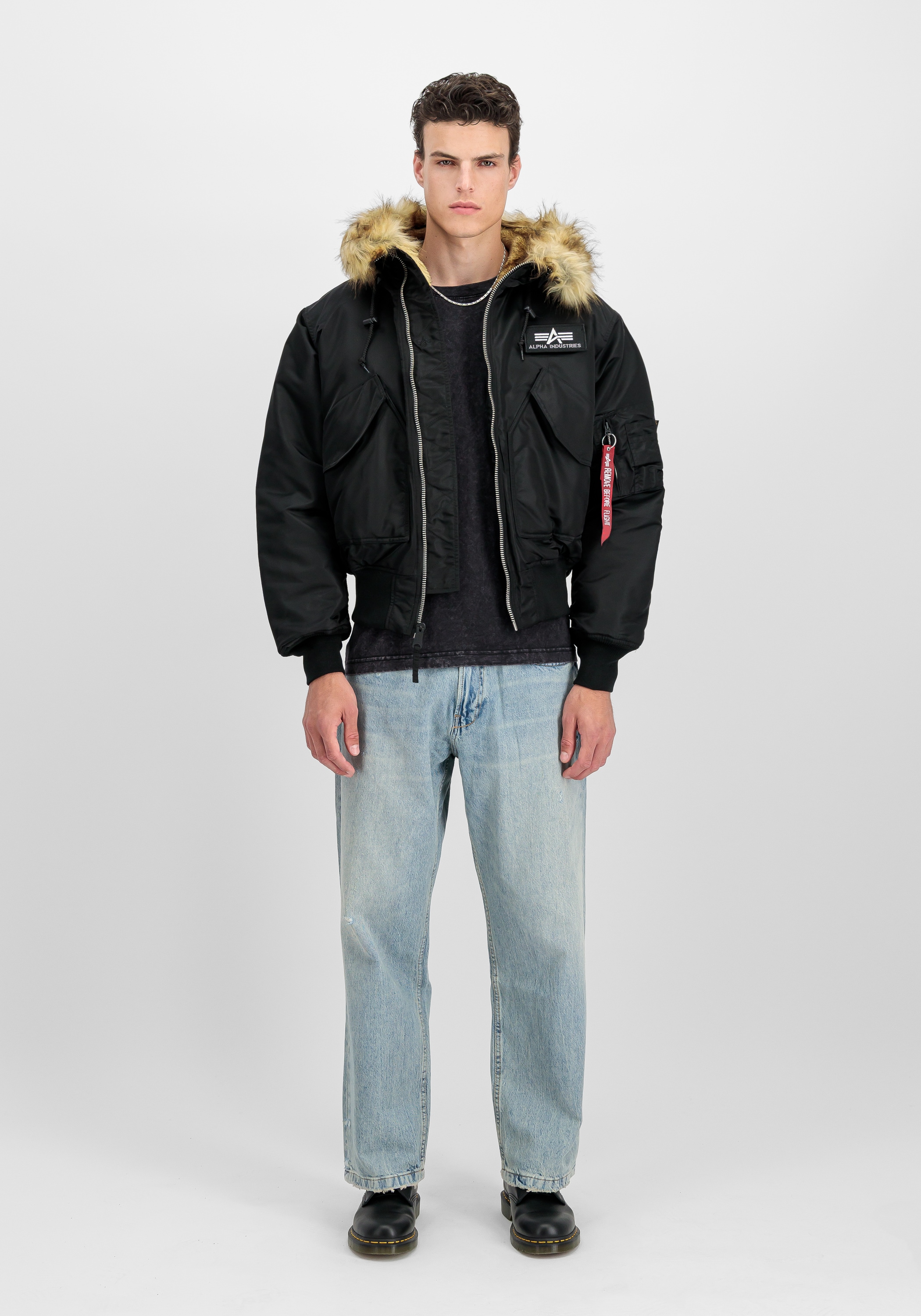 Alpha Industries Veste d'hiver »45/P Hooded Custom«