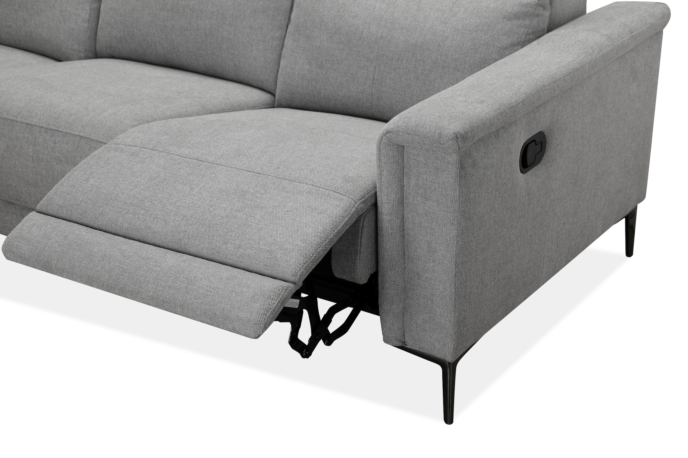 Home affaire 3-places »LUND B: 222 cm - OTTO. Verlässliche Qualität. Mit Relaxfunktion« in 2 Sitzen (links/rechts), manuell/elektrisch (USB-C), Kopfteilverst.