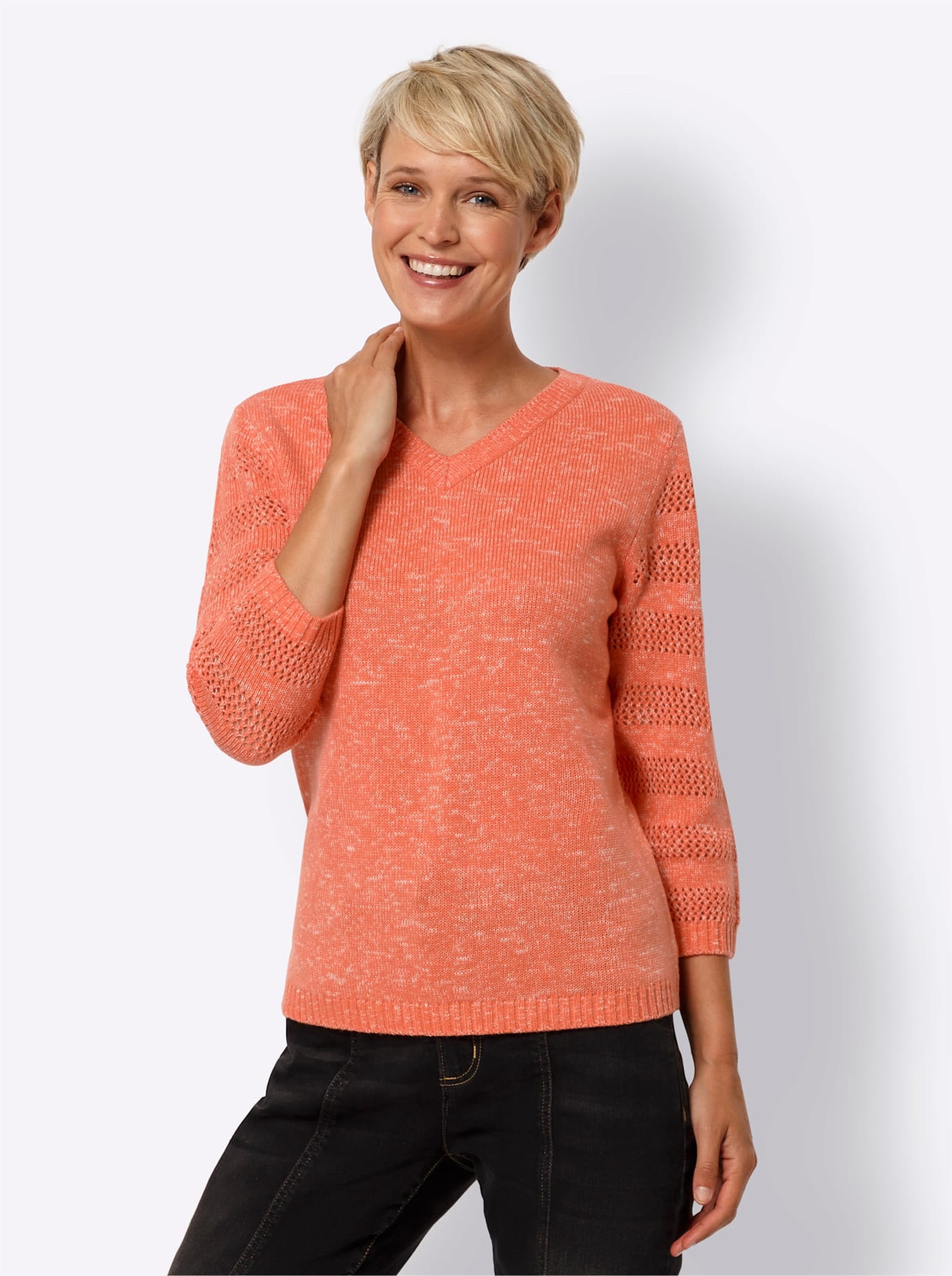 Classic Basics Pull en tricot »V-Pullover«