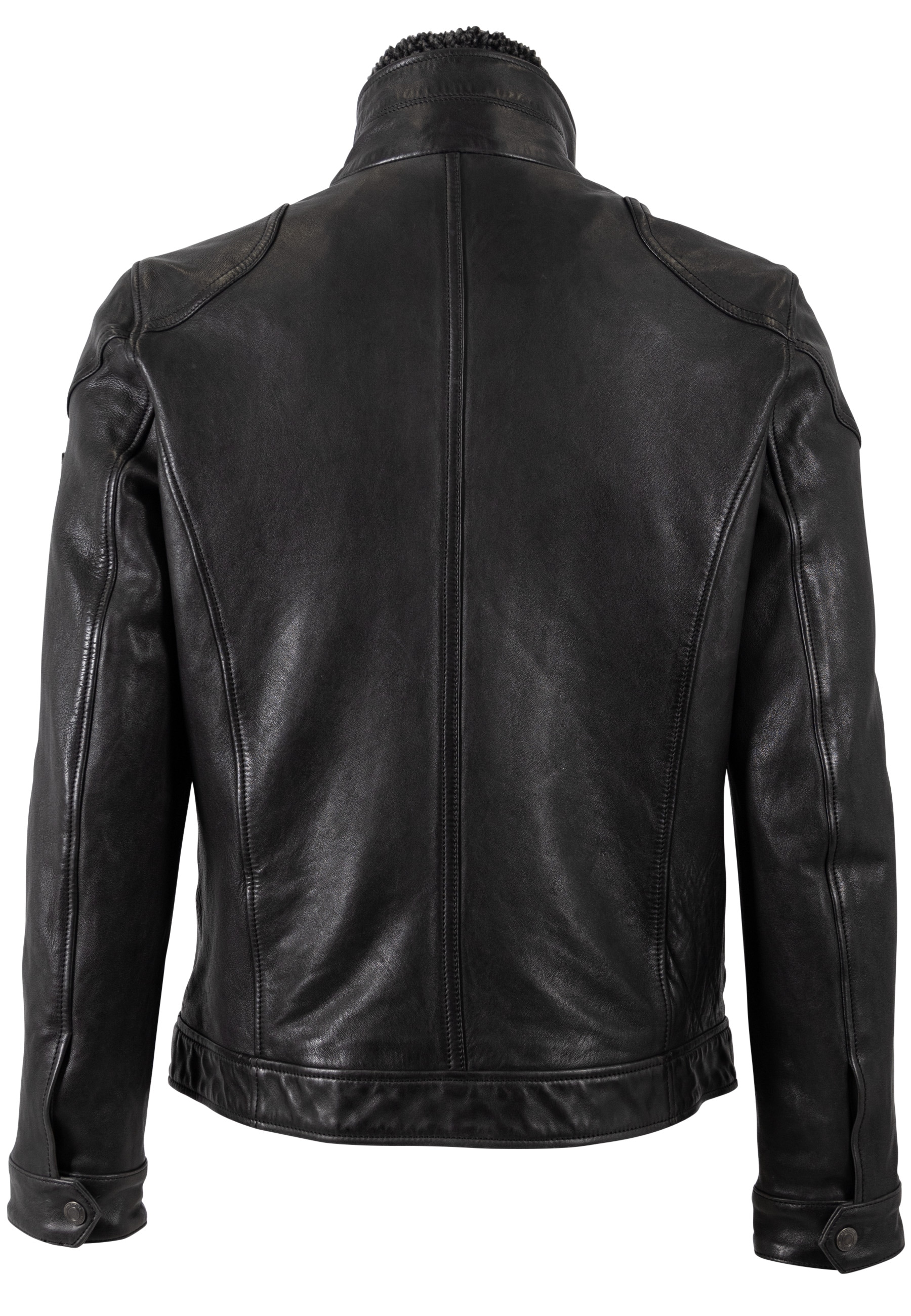 Mauritius Lederjacke »MMGarreck« mit Stehkragen