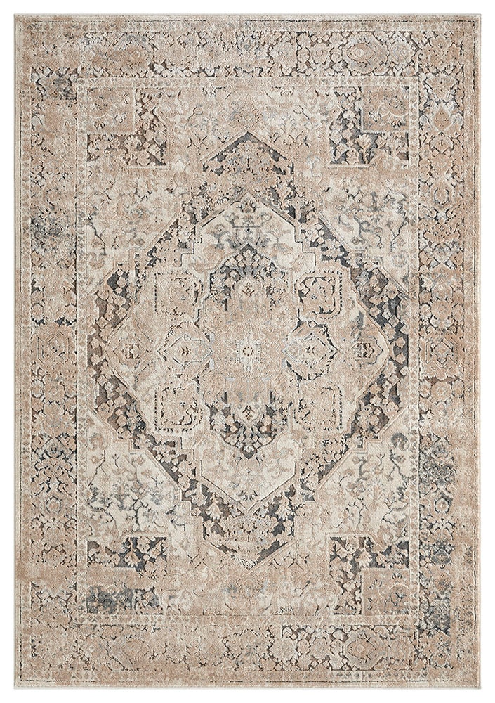 GOODproduct Tapis »Kylan, Hoch-Tief-Struktur, dezenter Glanz« Rectangulaire 9 mm Höhe Schrumpf-Garn-Effekt, im Vintage-Look, dichte Qualität, Wohnzimmer