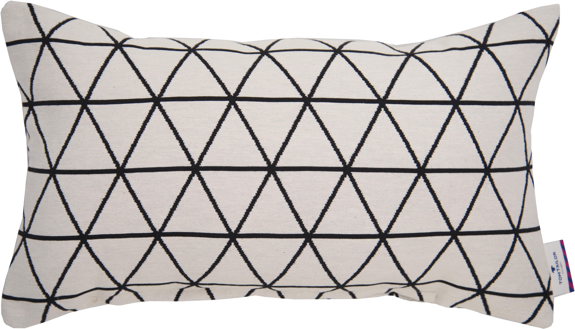TOM TAILOR HOME Dekokissen »TRIANGLE« Kissenhülle ohne Füllung, 1 Stück