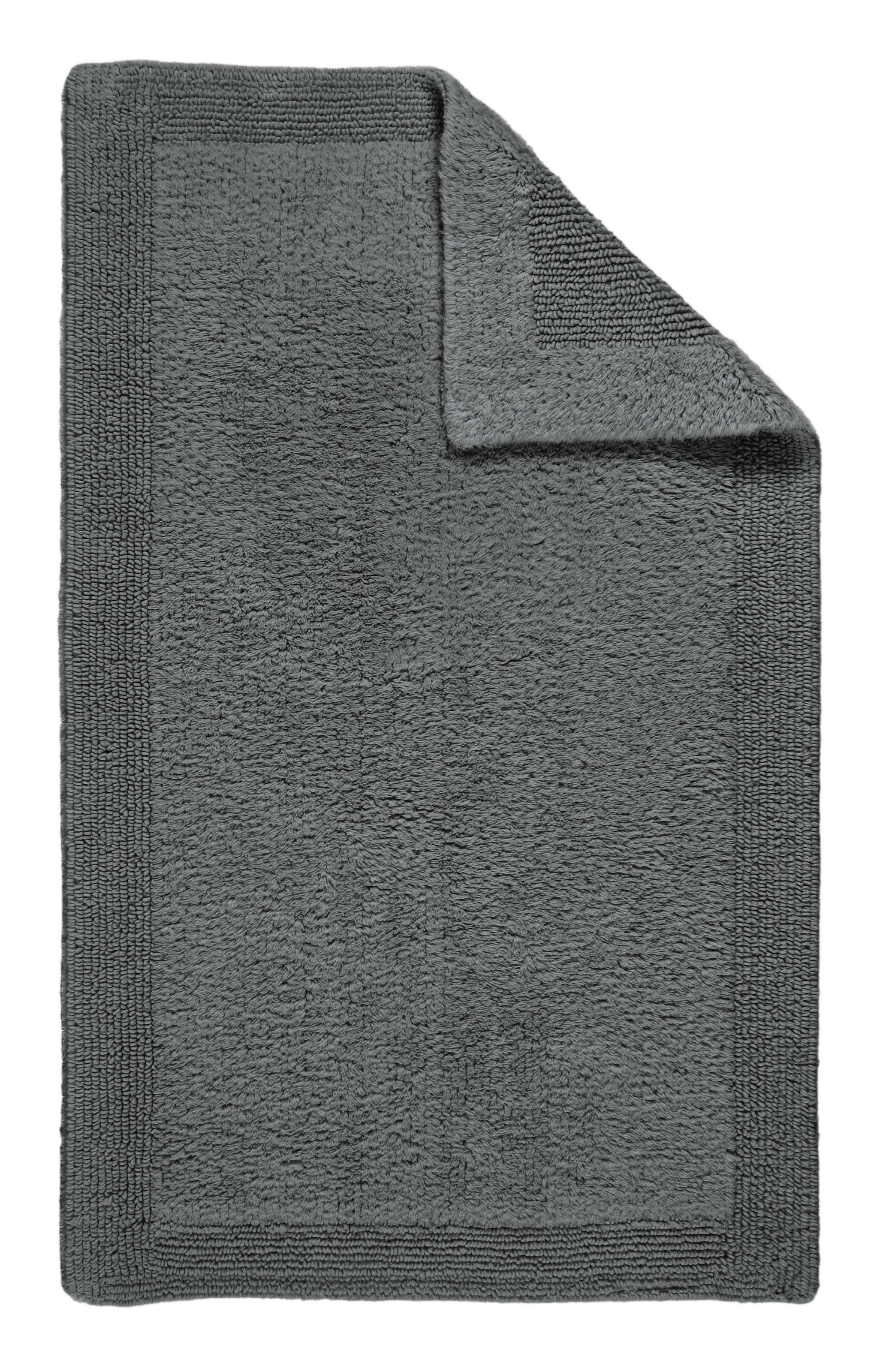 GOODproduct Tapis de bain »Kapra, Badvorleger, Badezimmer Teppich« Höhe 14 mm mit Bordüre, Badteppich, Badematte, Baumwolle