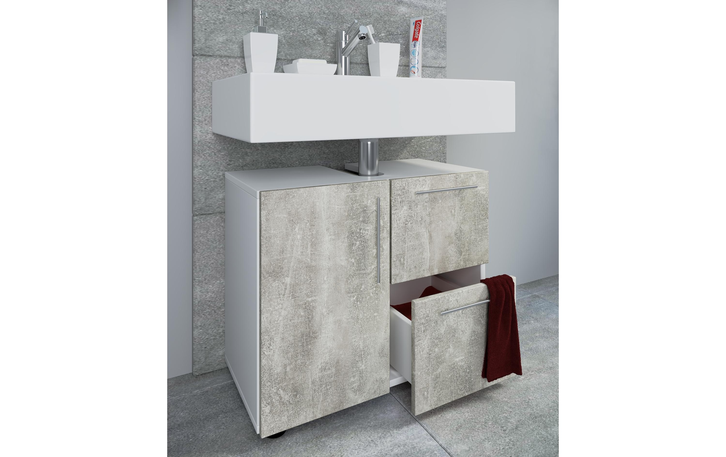 VCM Waschbeckenunterschrank »Flandu 61 x 51 cm«