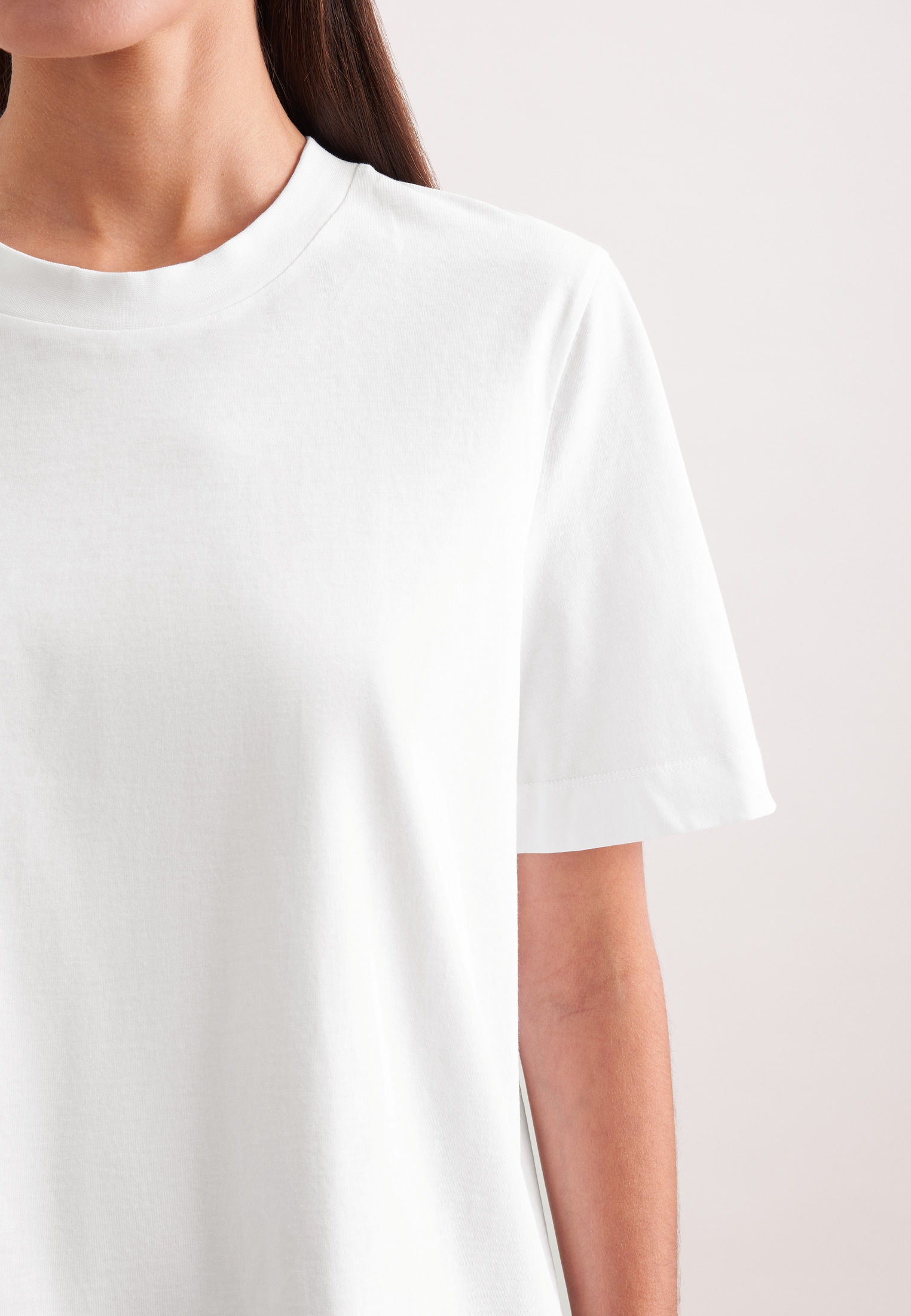seidensticker T-shirt 1/2 col rond uni